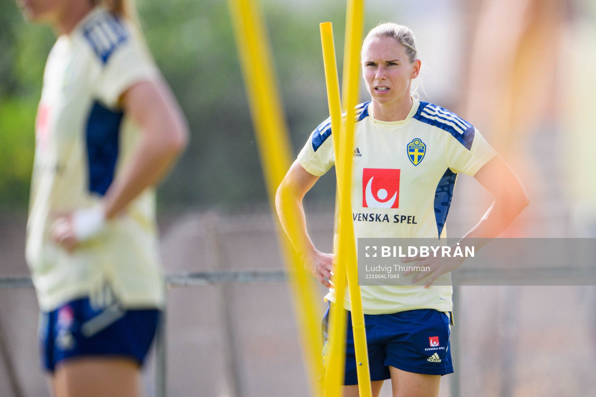 Jonna Andersson of the Swedish women's national football