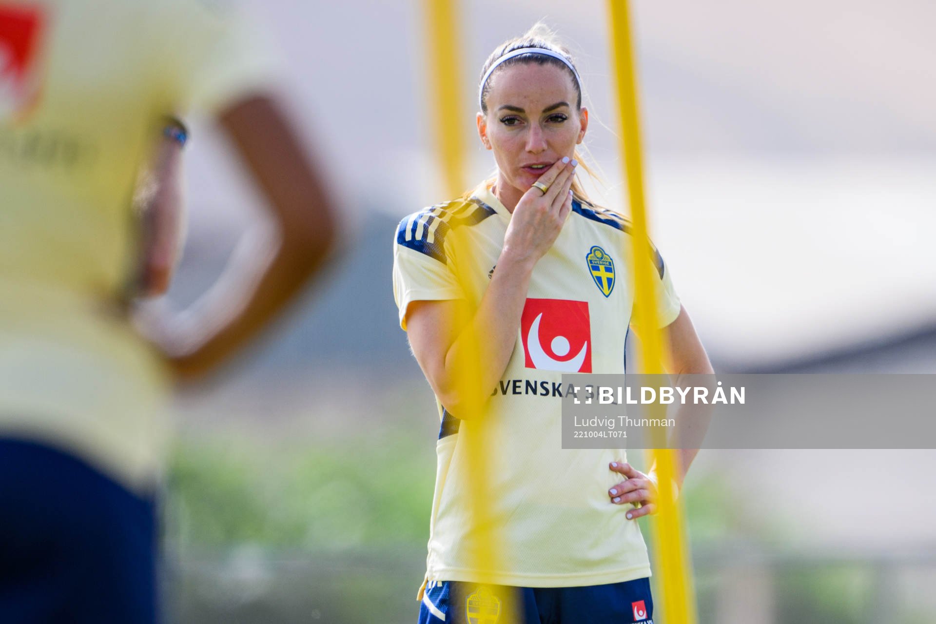 Kosovare Asllani of the Swedish women's national football