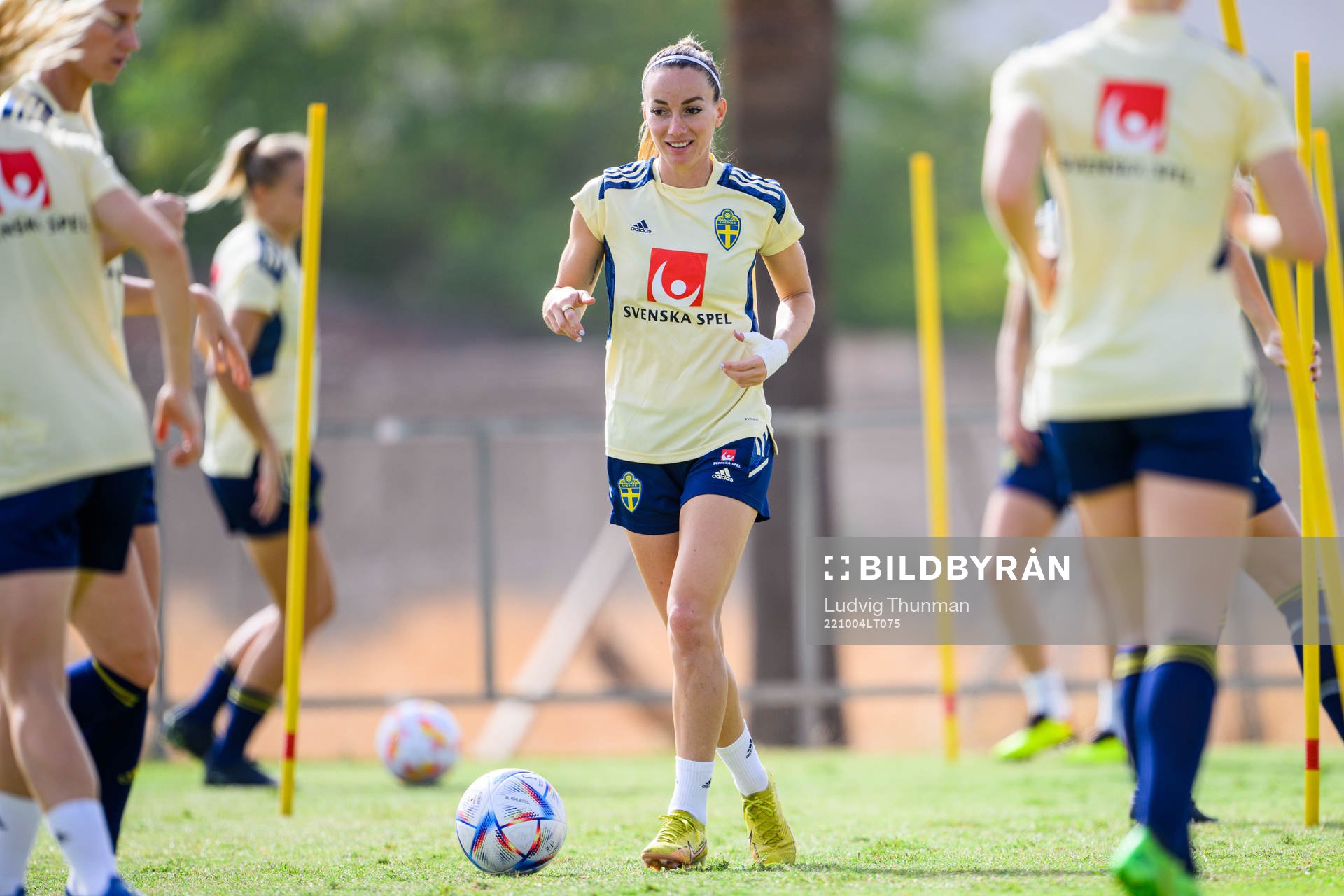 Kosovare Asllani of the Swedish women's national football