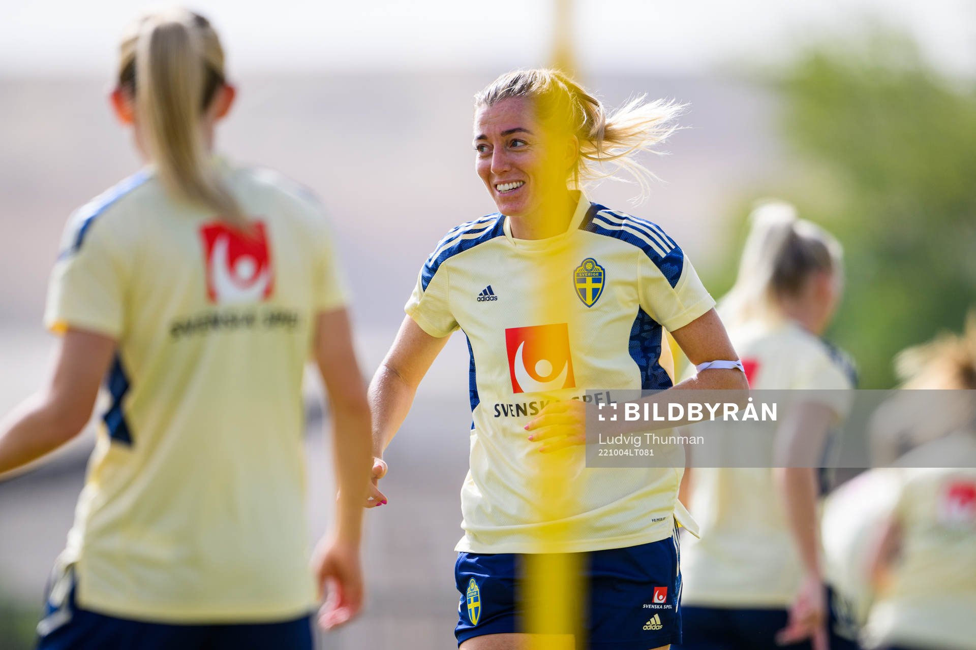 Linda Sembrant of the Swedish women's national football