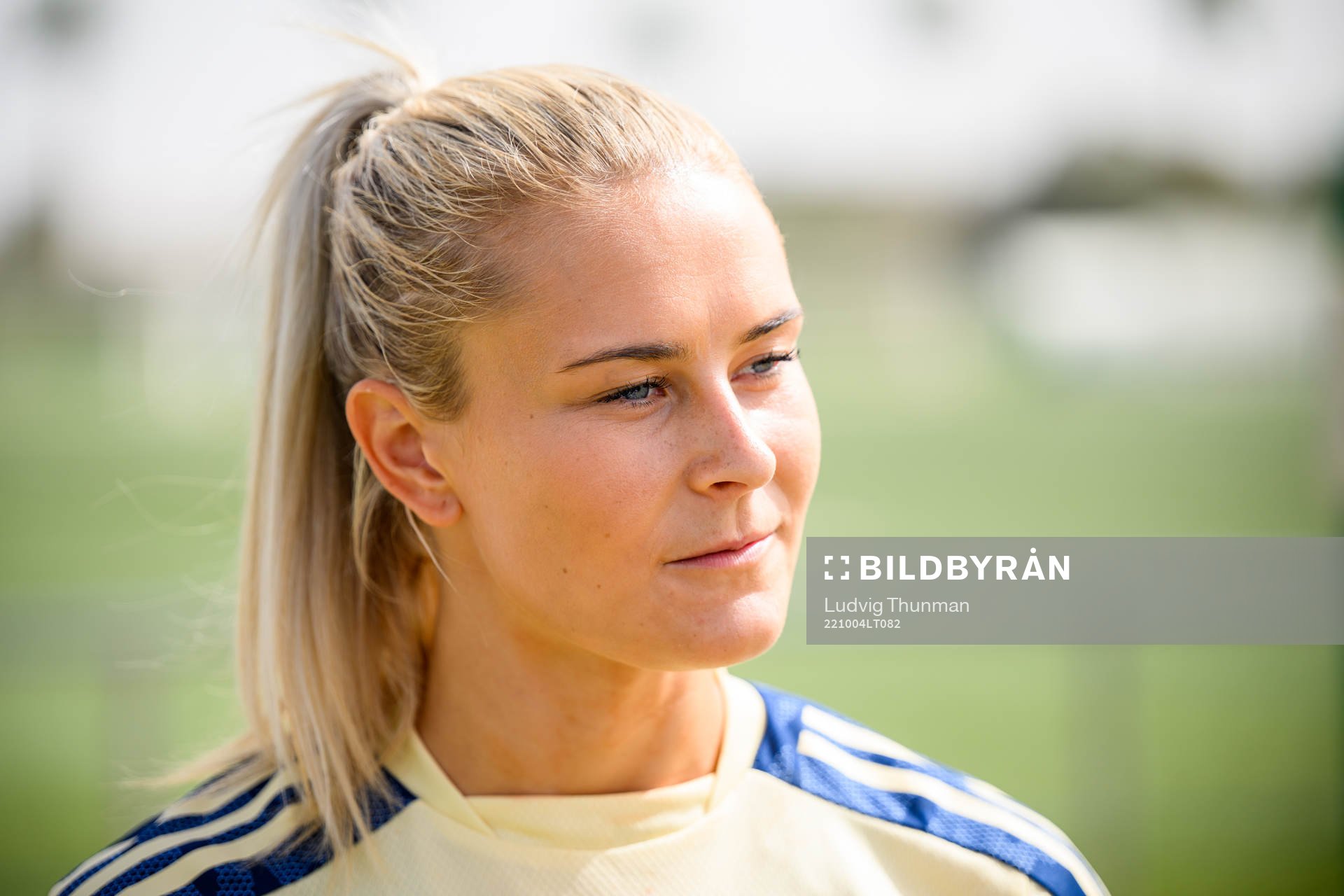 Amanda Nilden of the Swedish women's national football team