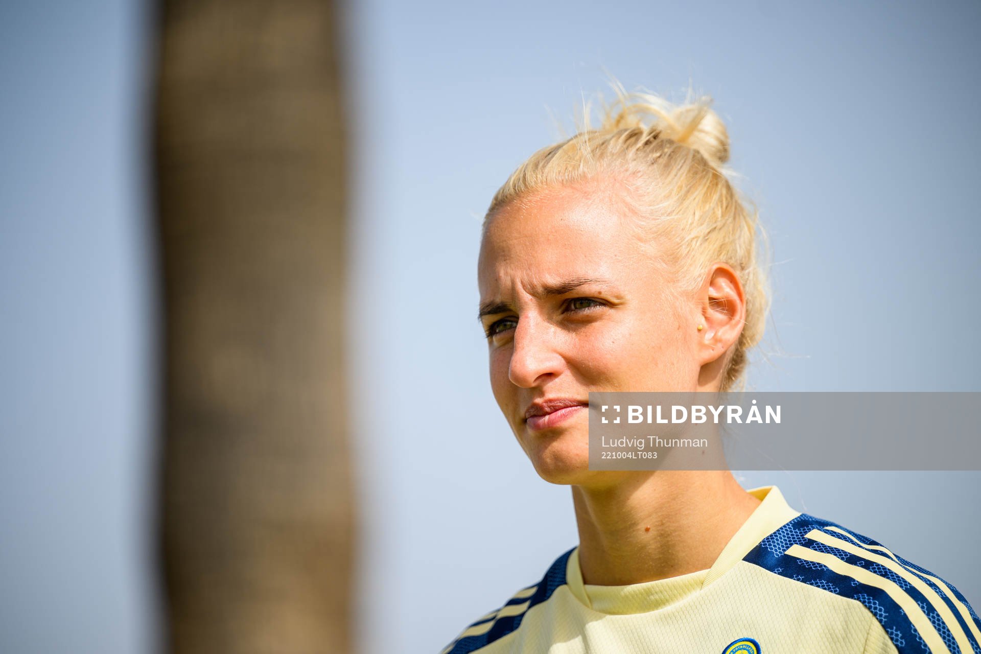Nathalie Björn of the Swedish women's national football