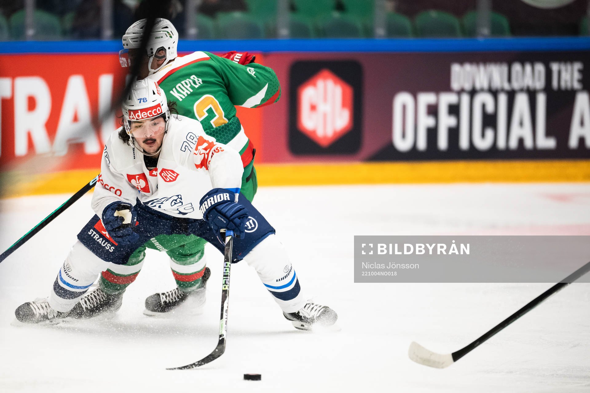 Kyen Sopa of ZSC Lions