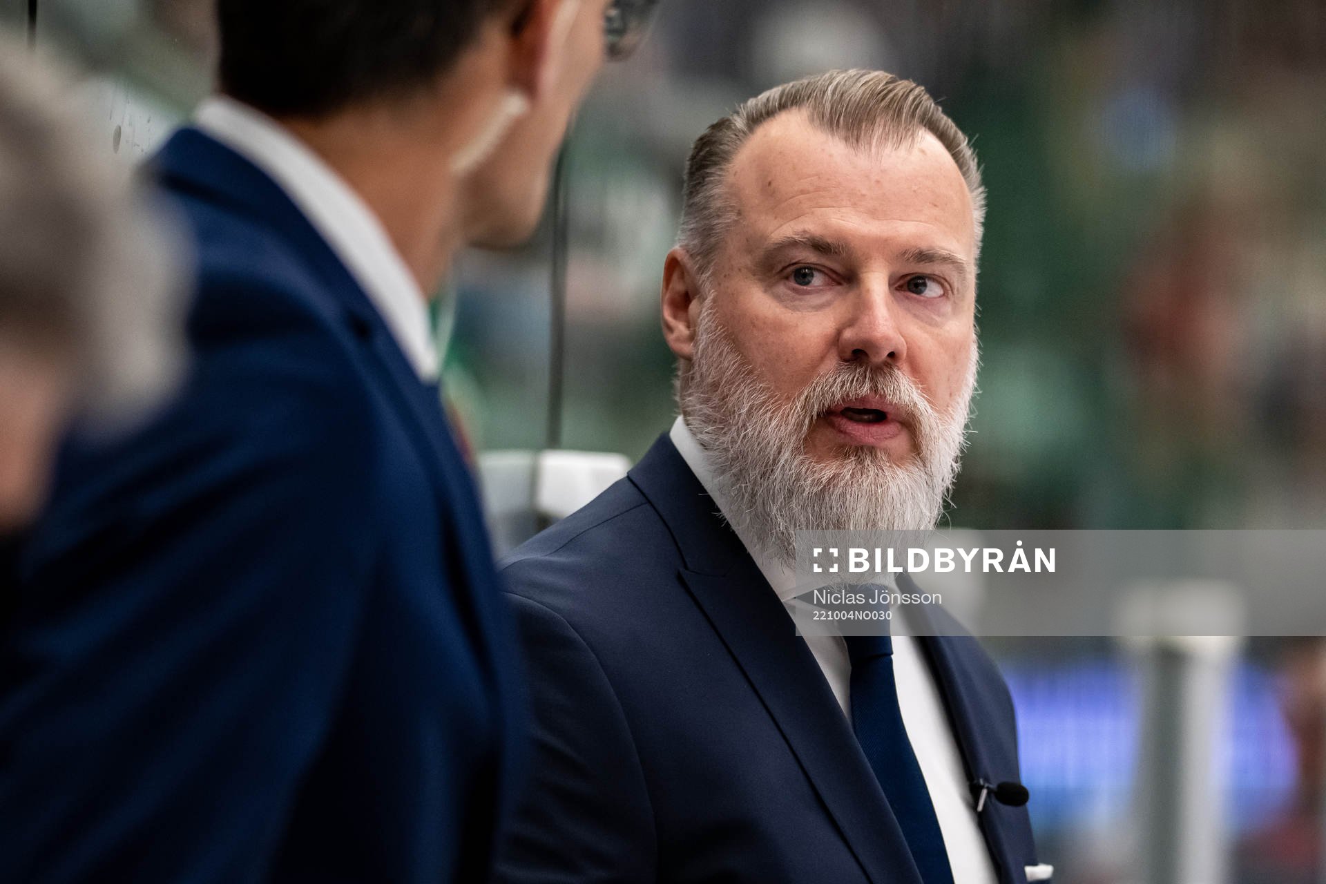 Head Coach Rikard Grönborg of ZSC Lions