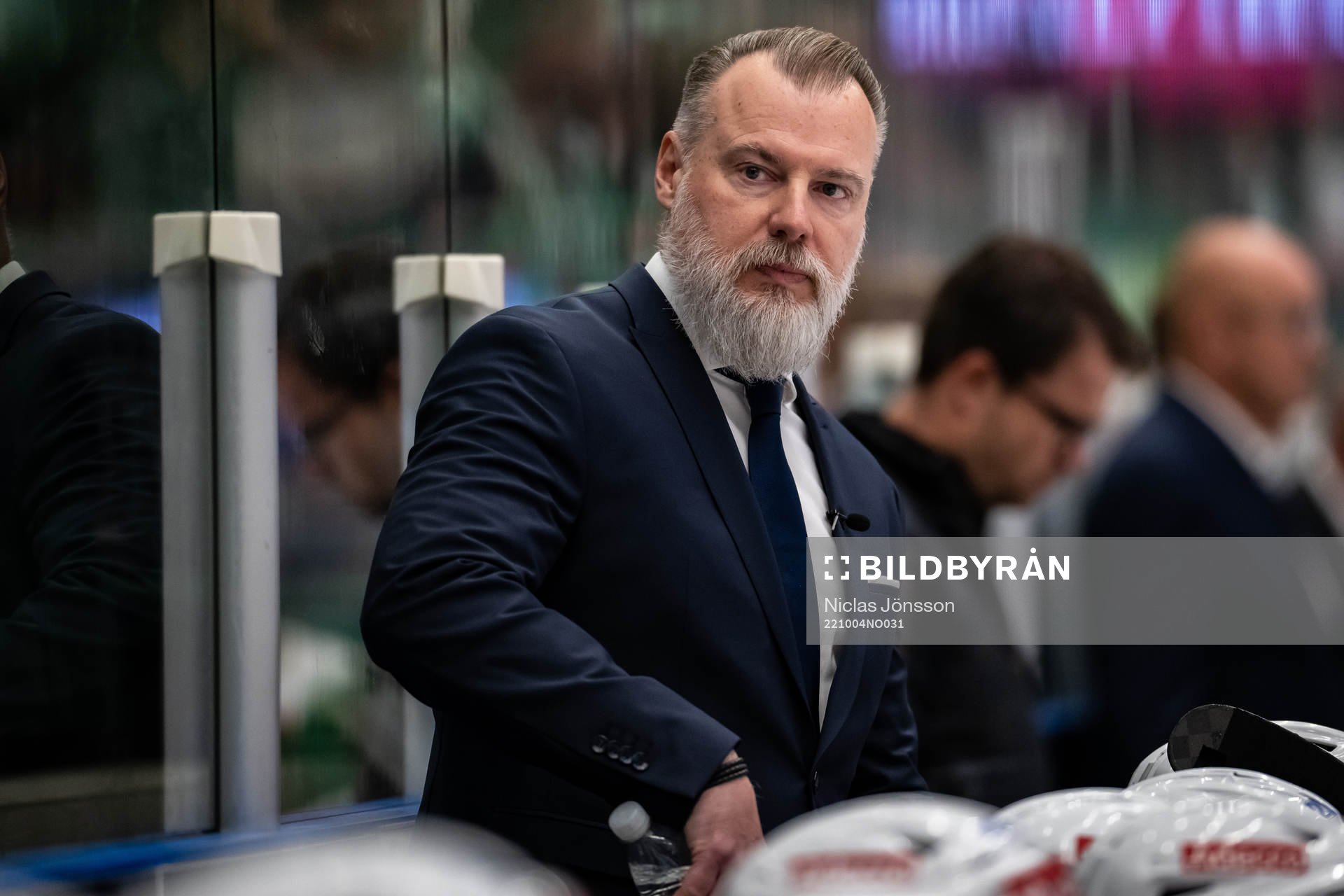 Head Coach Rikard Grönborg of ZSC Lions