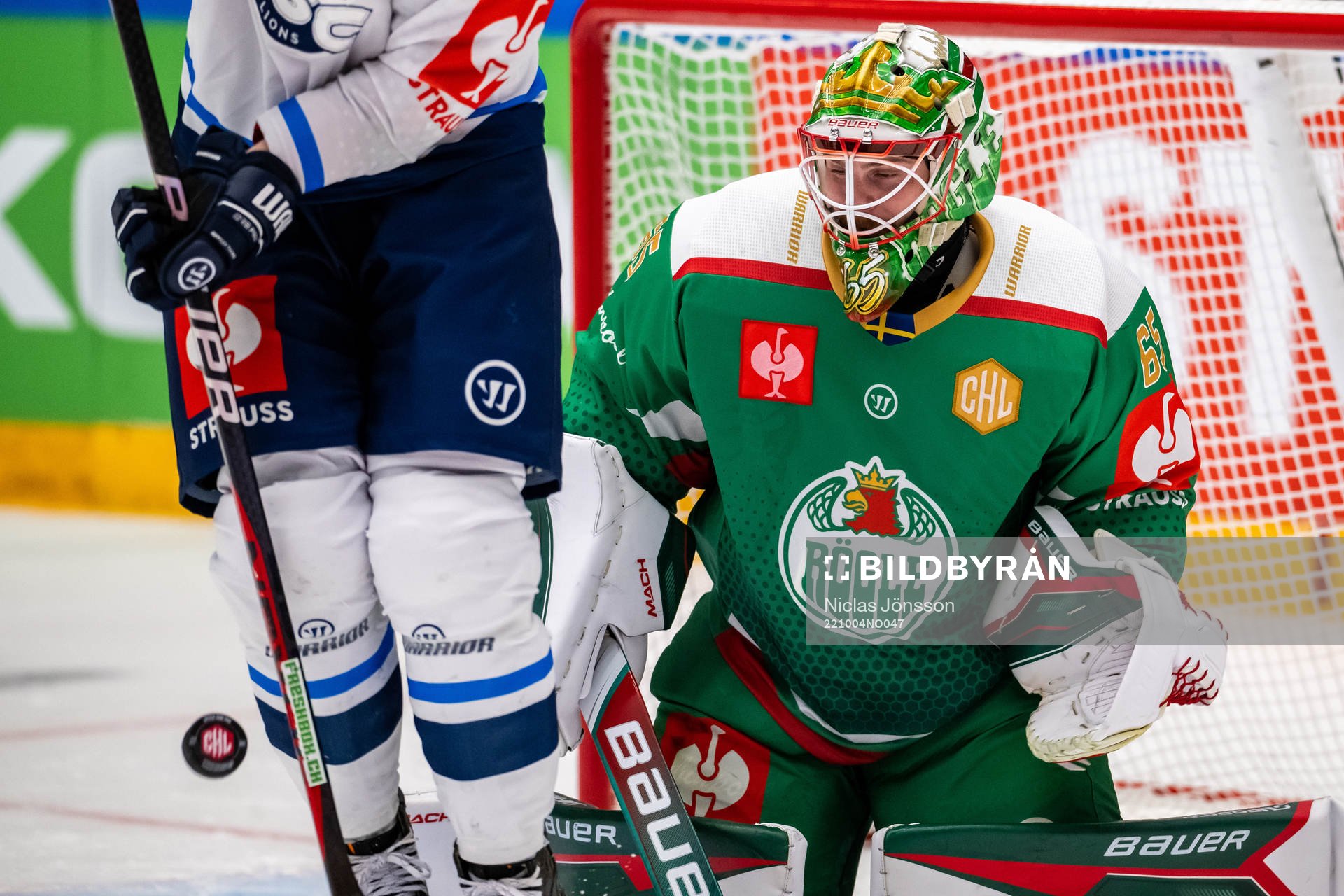 Goalkeeper Christoffer Rifalk of Rögle