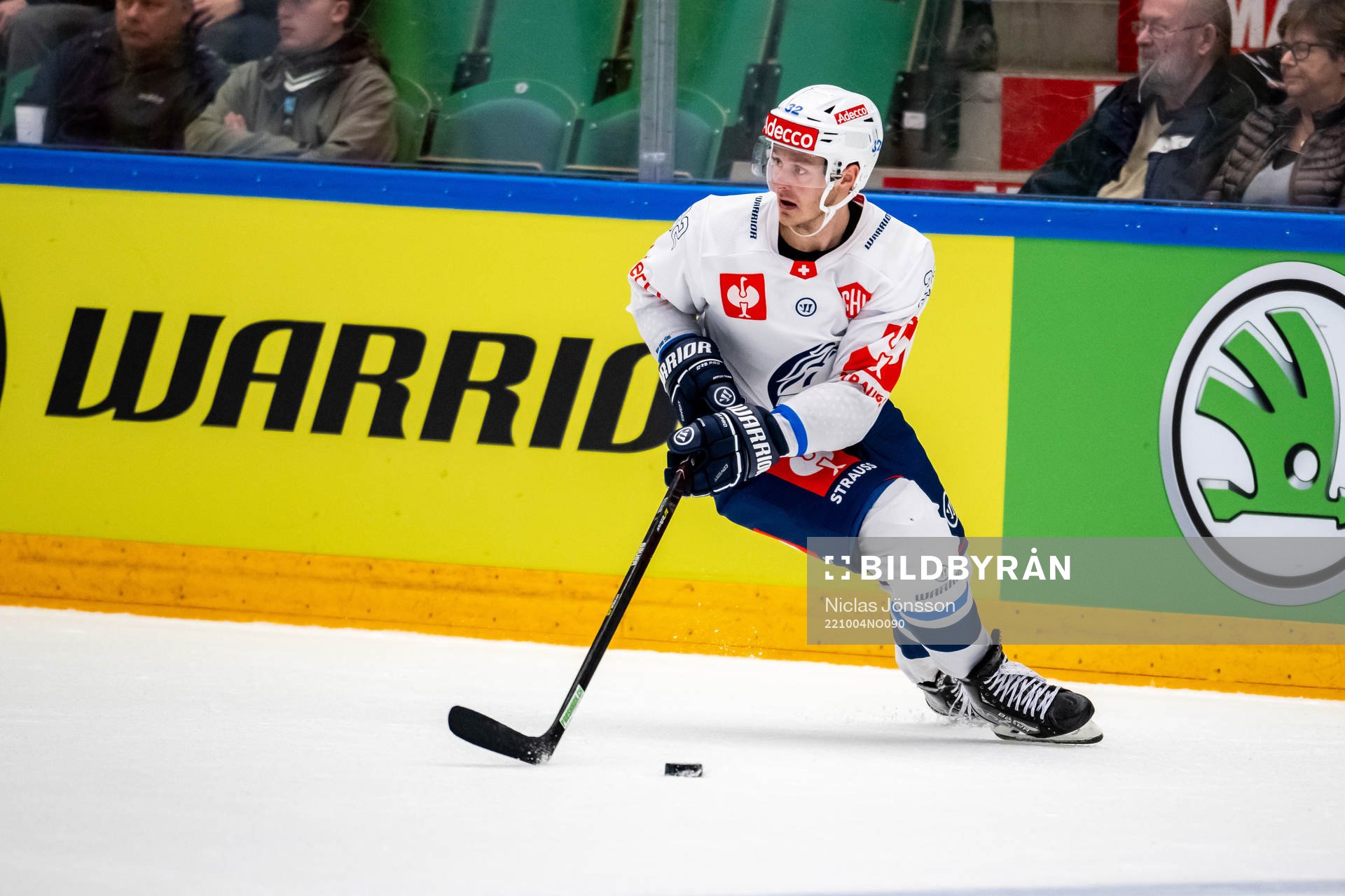 Lucas Wallmark of ZSC Lions