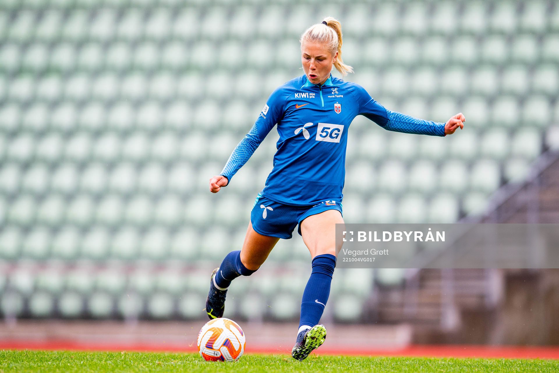 Sophie Román Haug of the Norwegian women's national