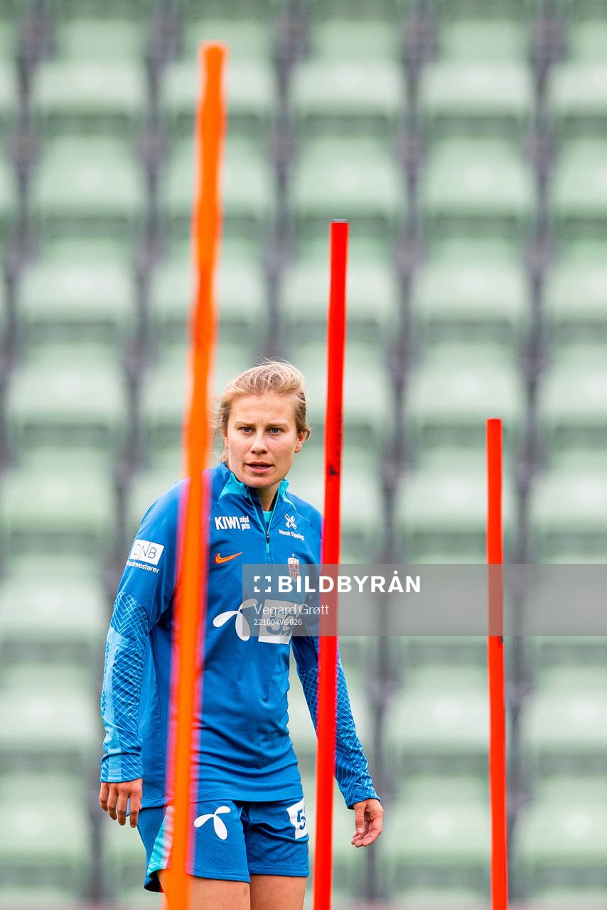 Cesilie Andreassen of the Norwegian women's national