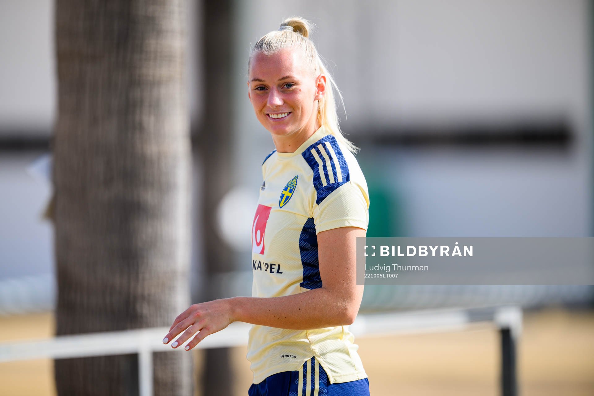Stina Blackstenius of the Swedish women's national football