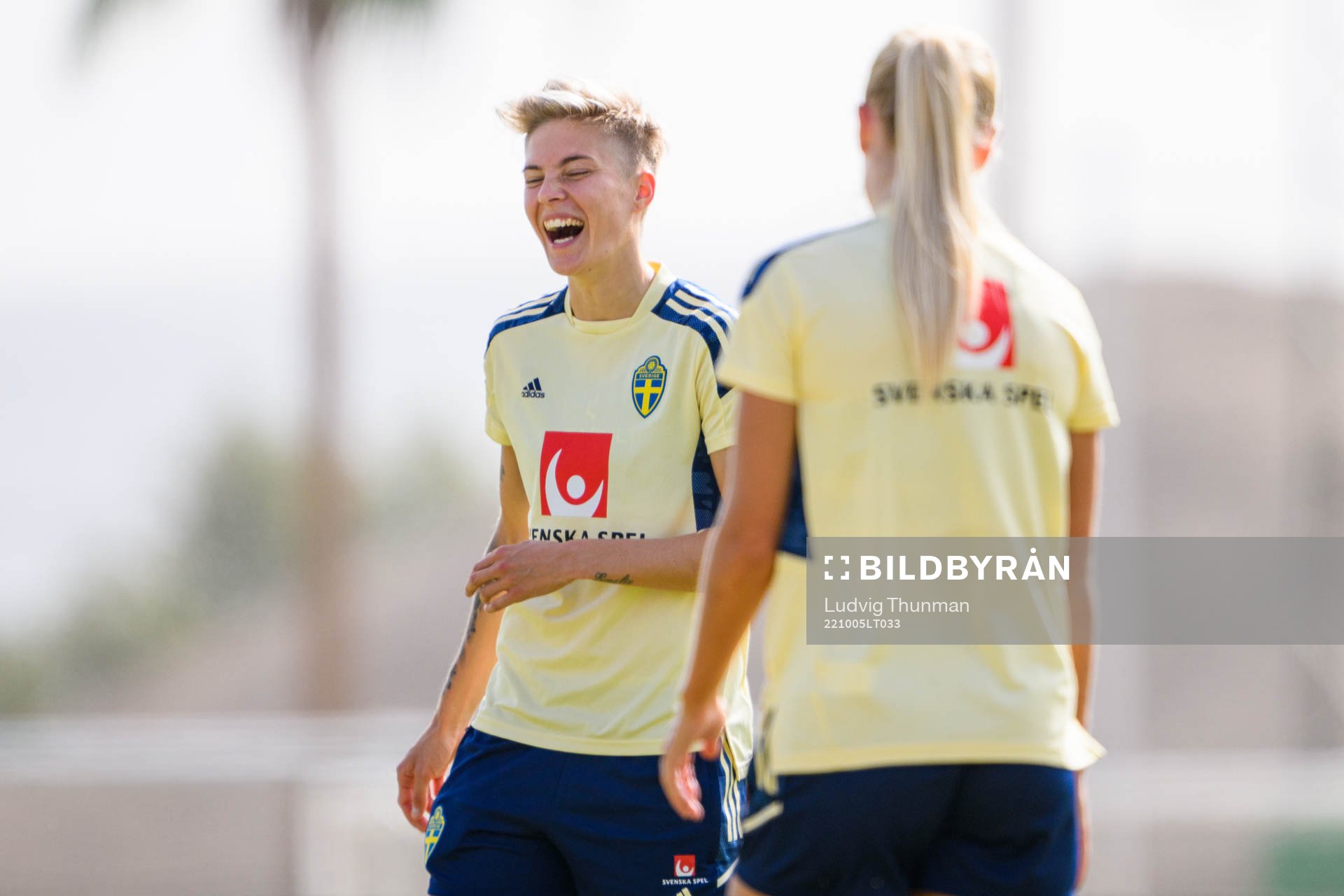 Lina Hurtig of the Swedish women's national football team