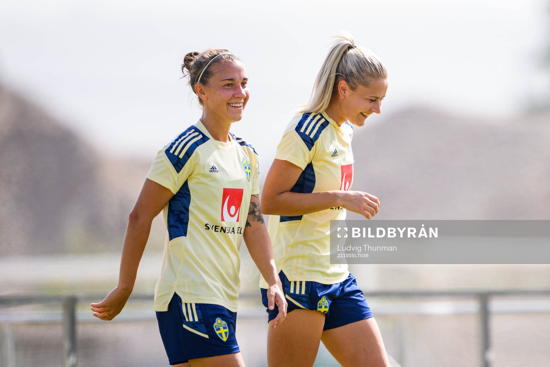 Julia Zigiotti Olme and Amanda Nilden of the Swedish