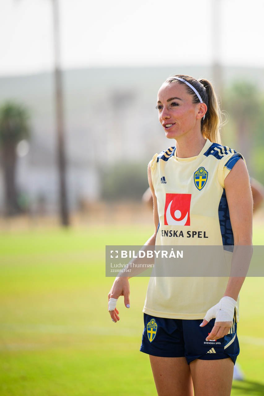 Kosovare Asllani of the Swedish women's national football