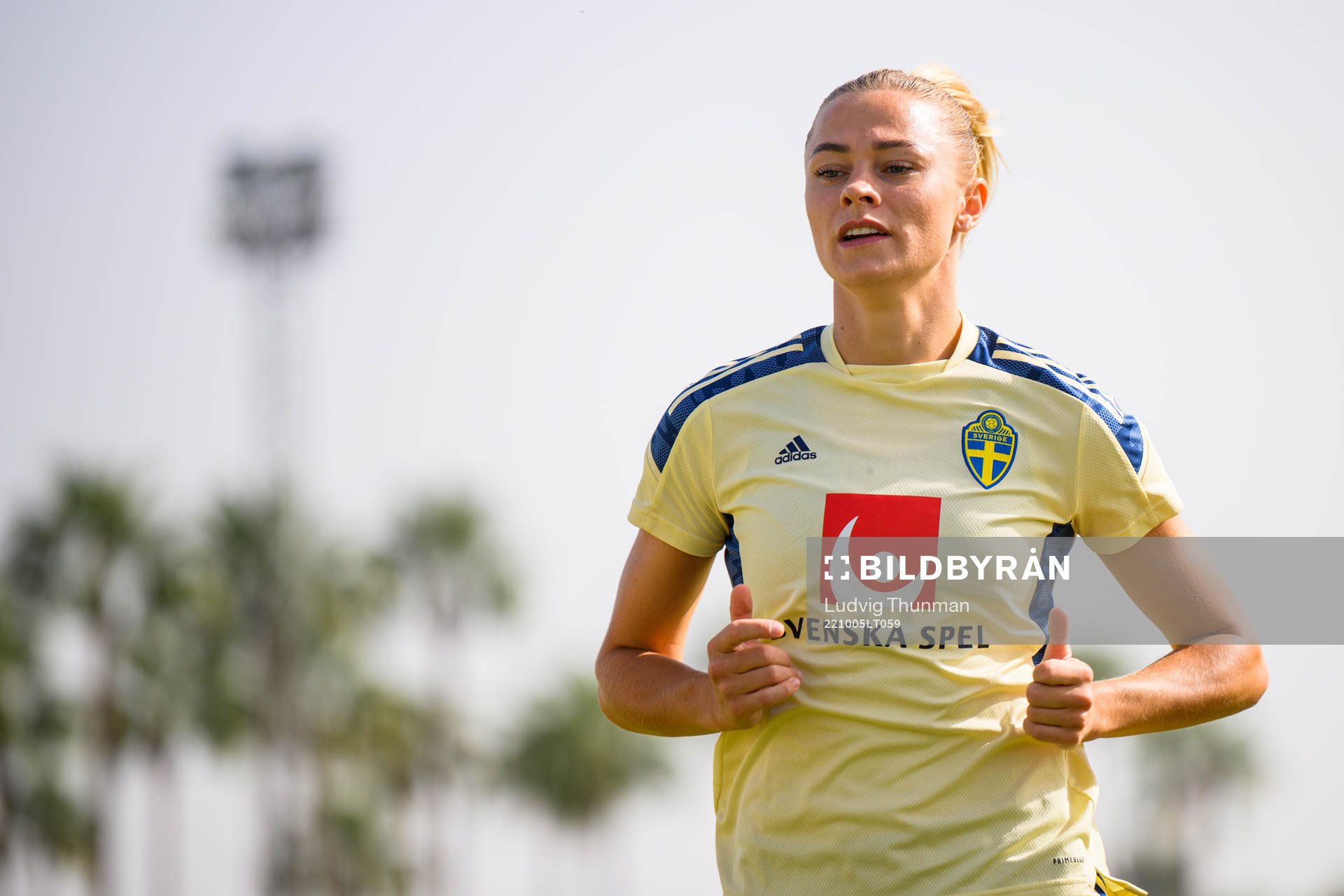 Fridolina Rolfö of the Swedish women's national football