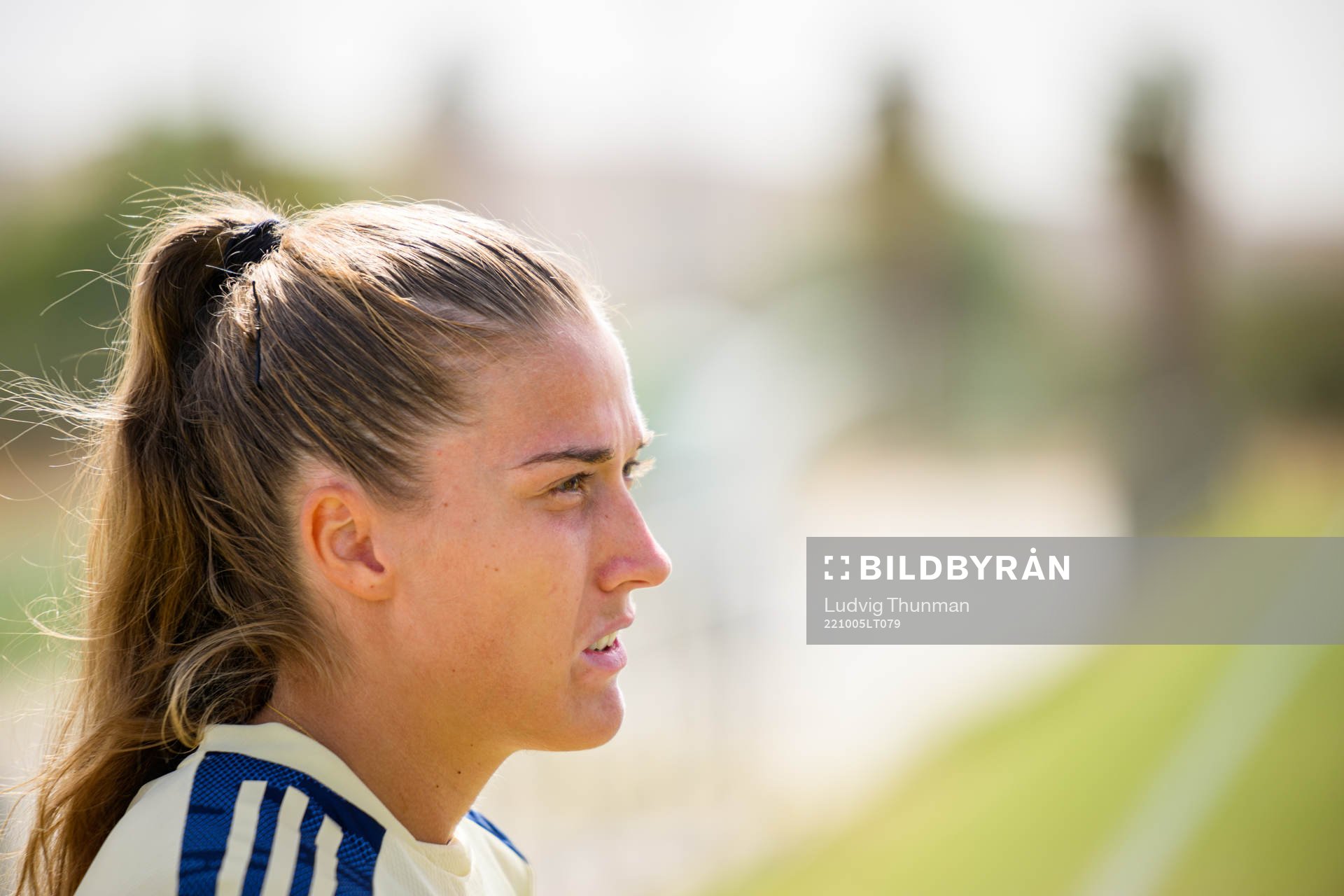 Filippa Angeldahl of the Swedish women's national football