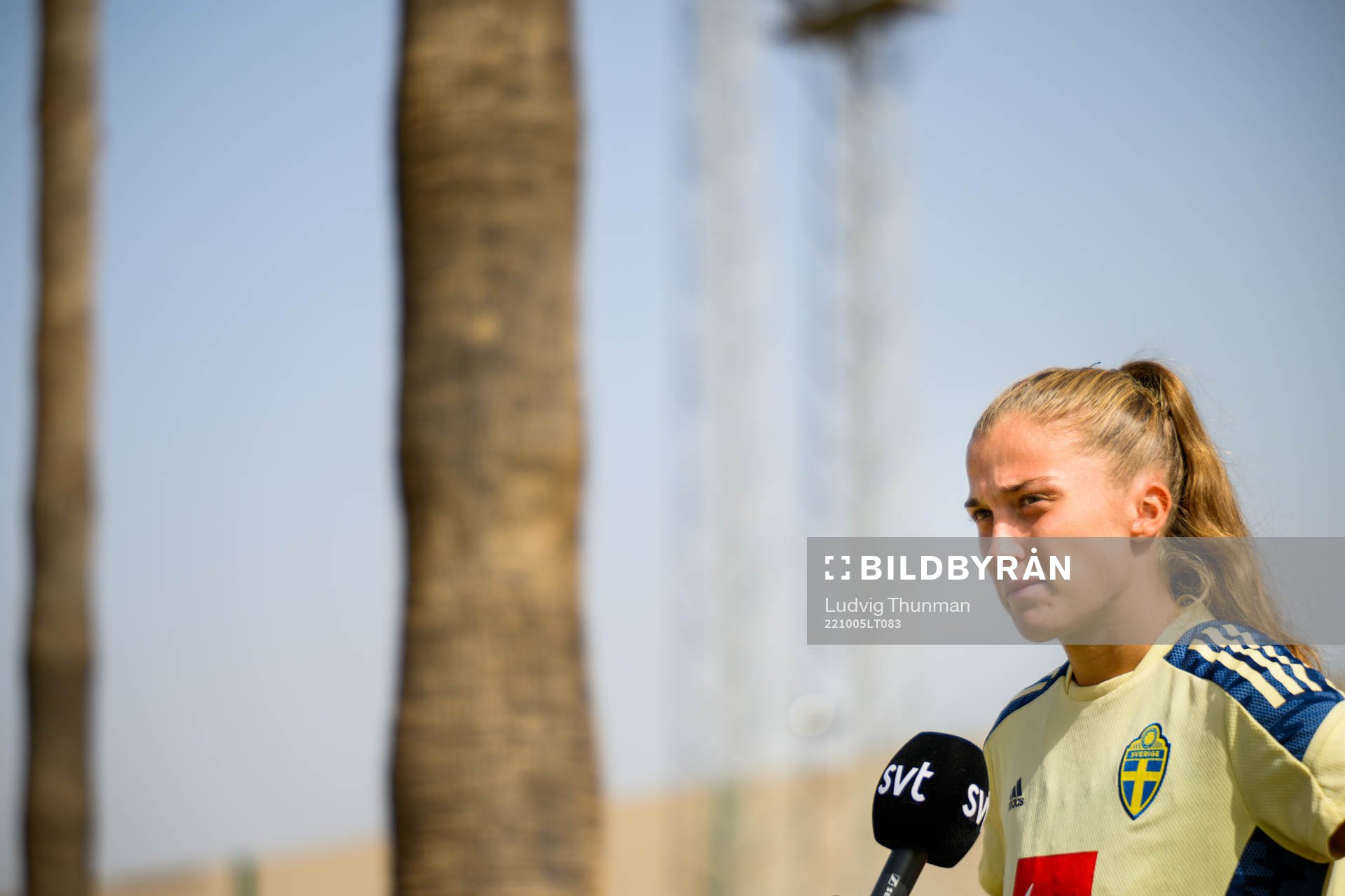 Filippa Angeldahl of the Swedish women's national football