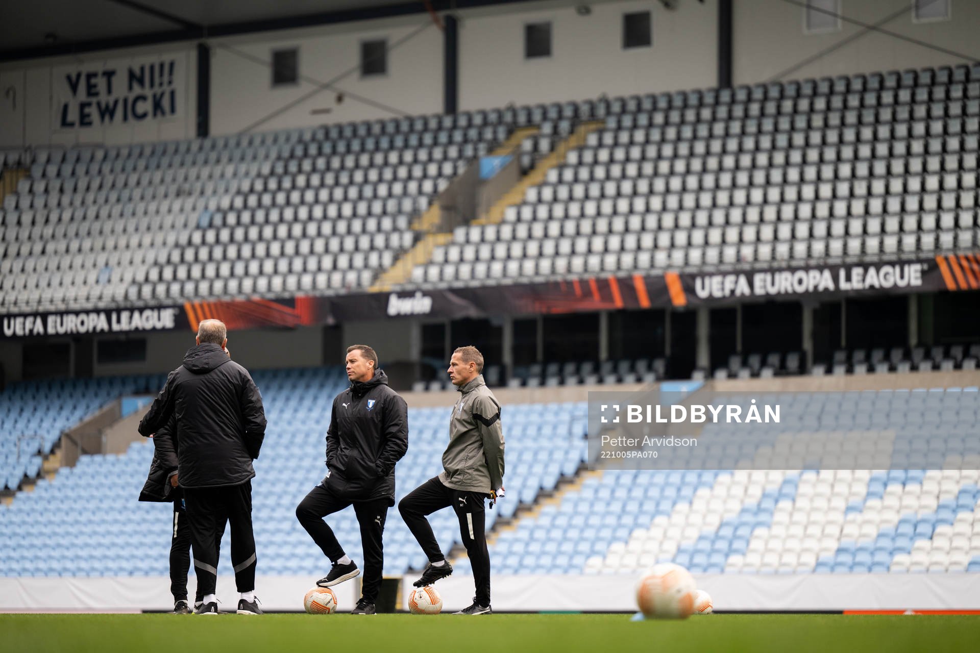 Head coach Åge Hareide, Daniel Andersson, head of sports
