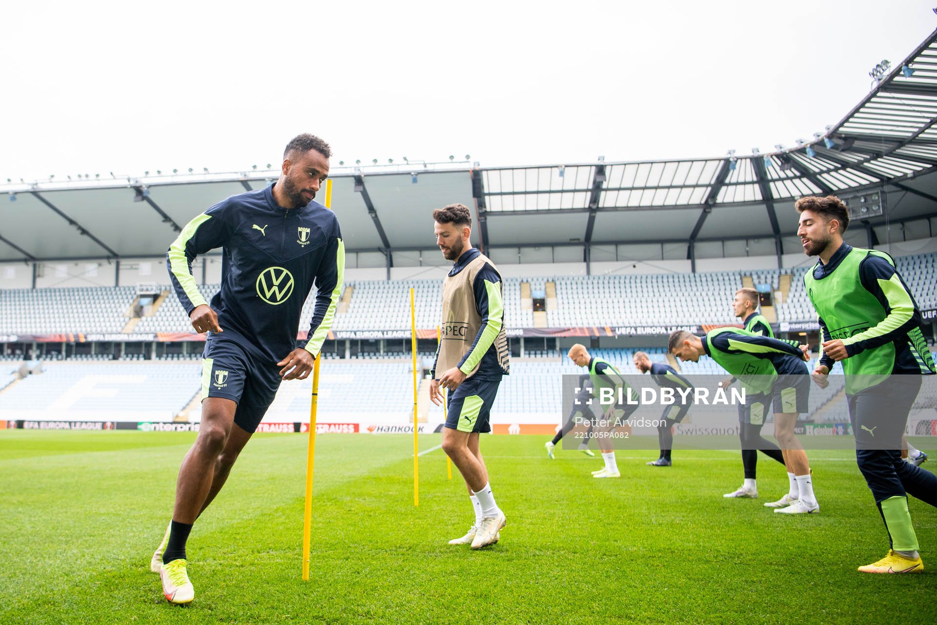 Isaac Kiese Thelin, Erdal Rakip and Moustafa Zeidan