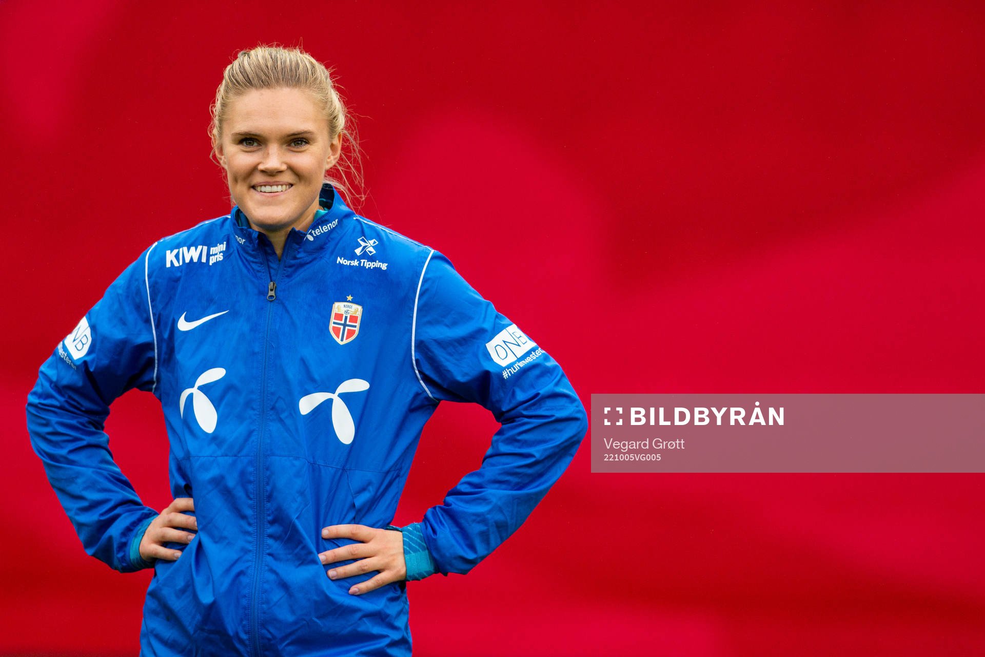 Kristine Bjørdal Leine of the Norwegian women's national