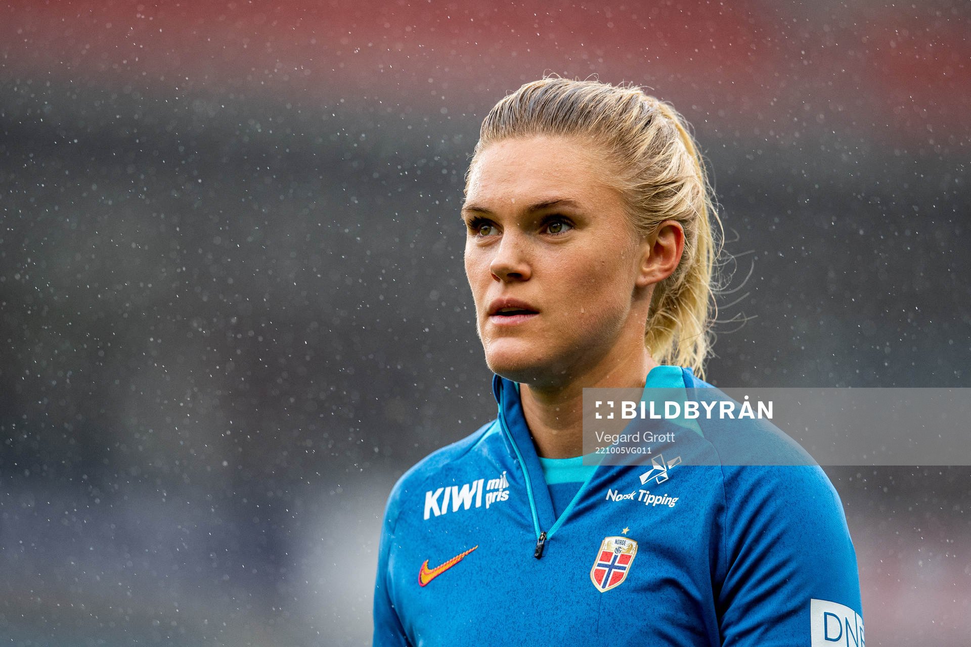 Kristine Bjørdal Leine of the Norwegian women's national