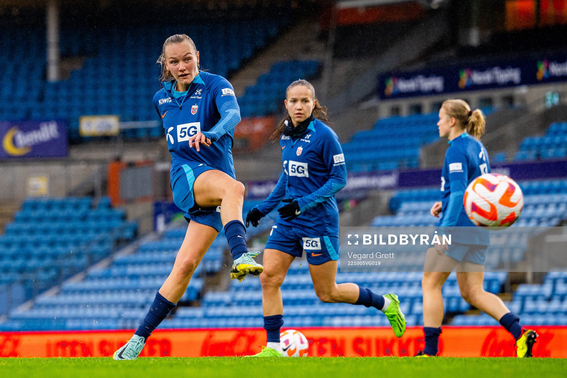 Frida Maanum of the Norwegian women's national football team