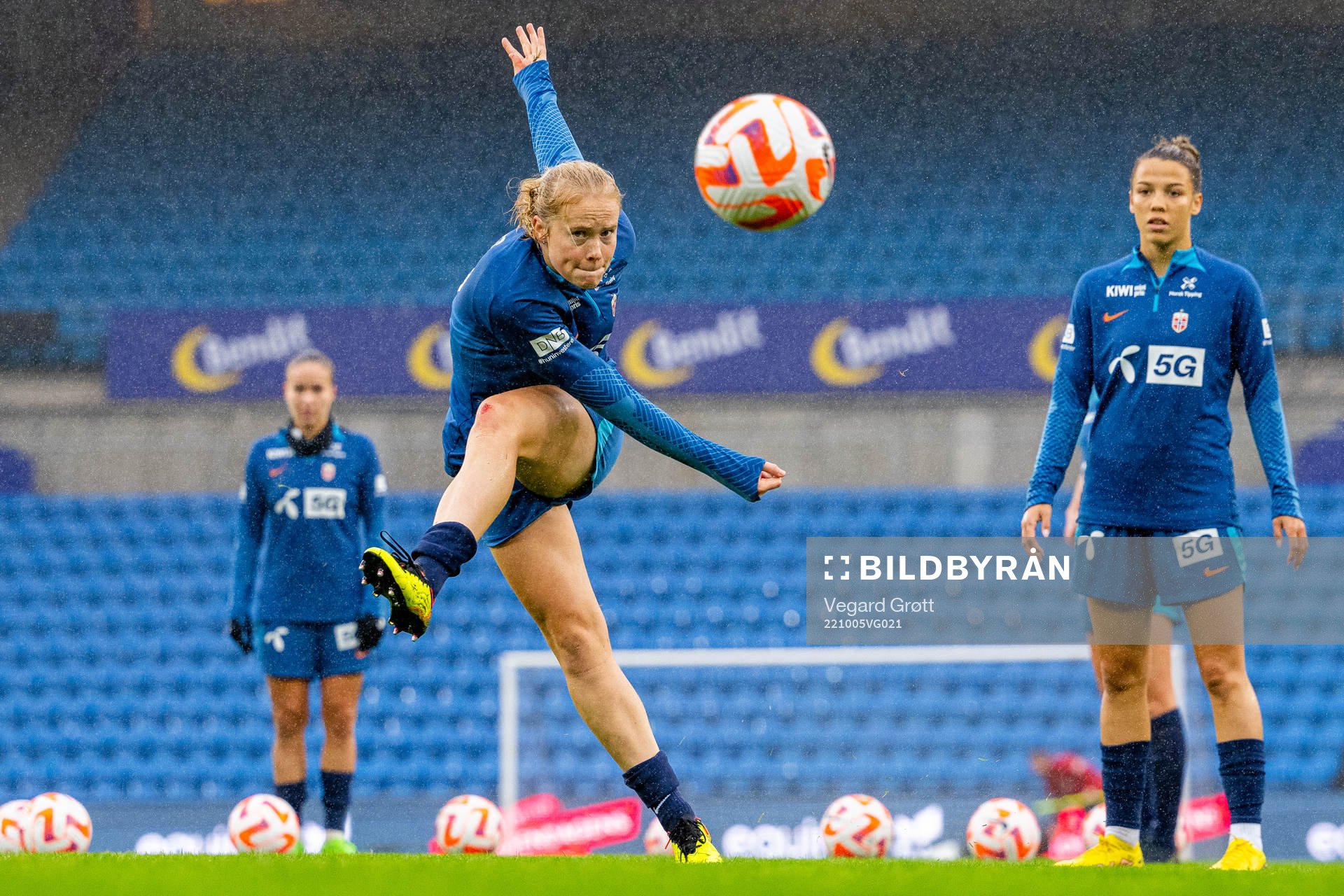 Julie Blakstad of the Norwegian women's national football