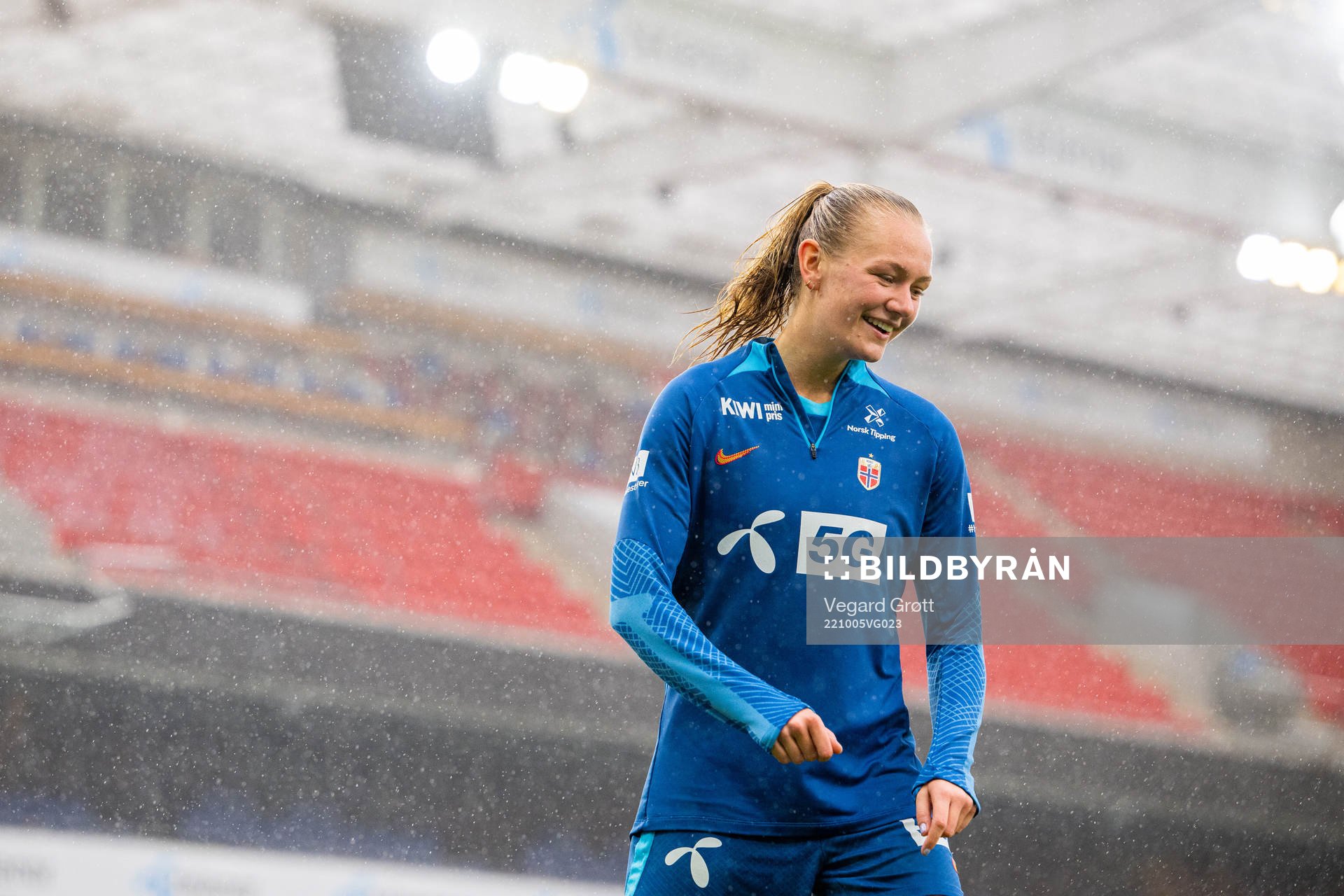Frida Maanum of the Norwegian women's national football team
