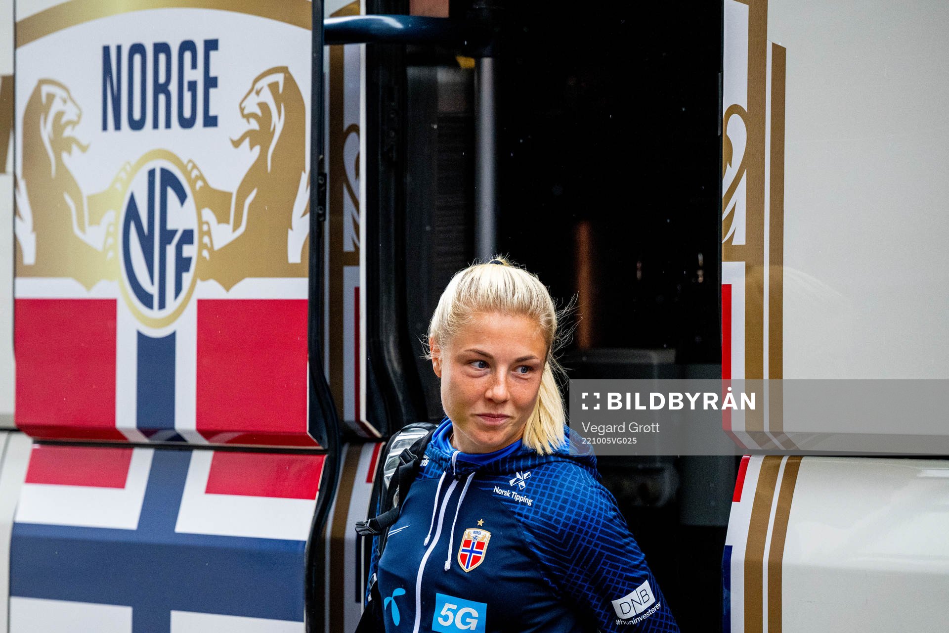 Sophie Román Haug of the Norwegian women's national