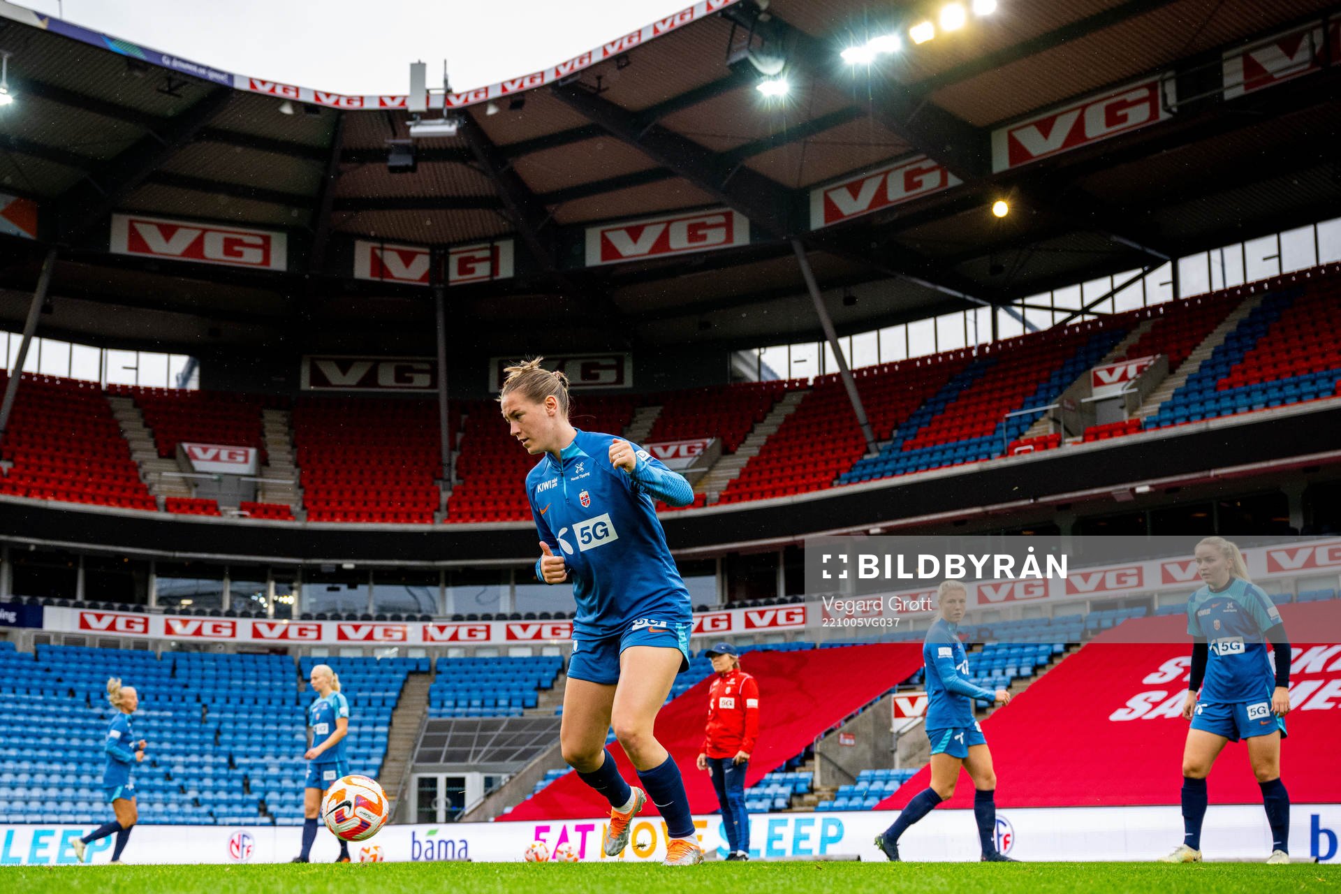 Elisabeth Terland of the Norwegian women's national