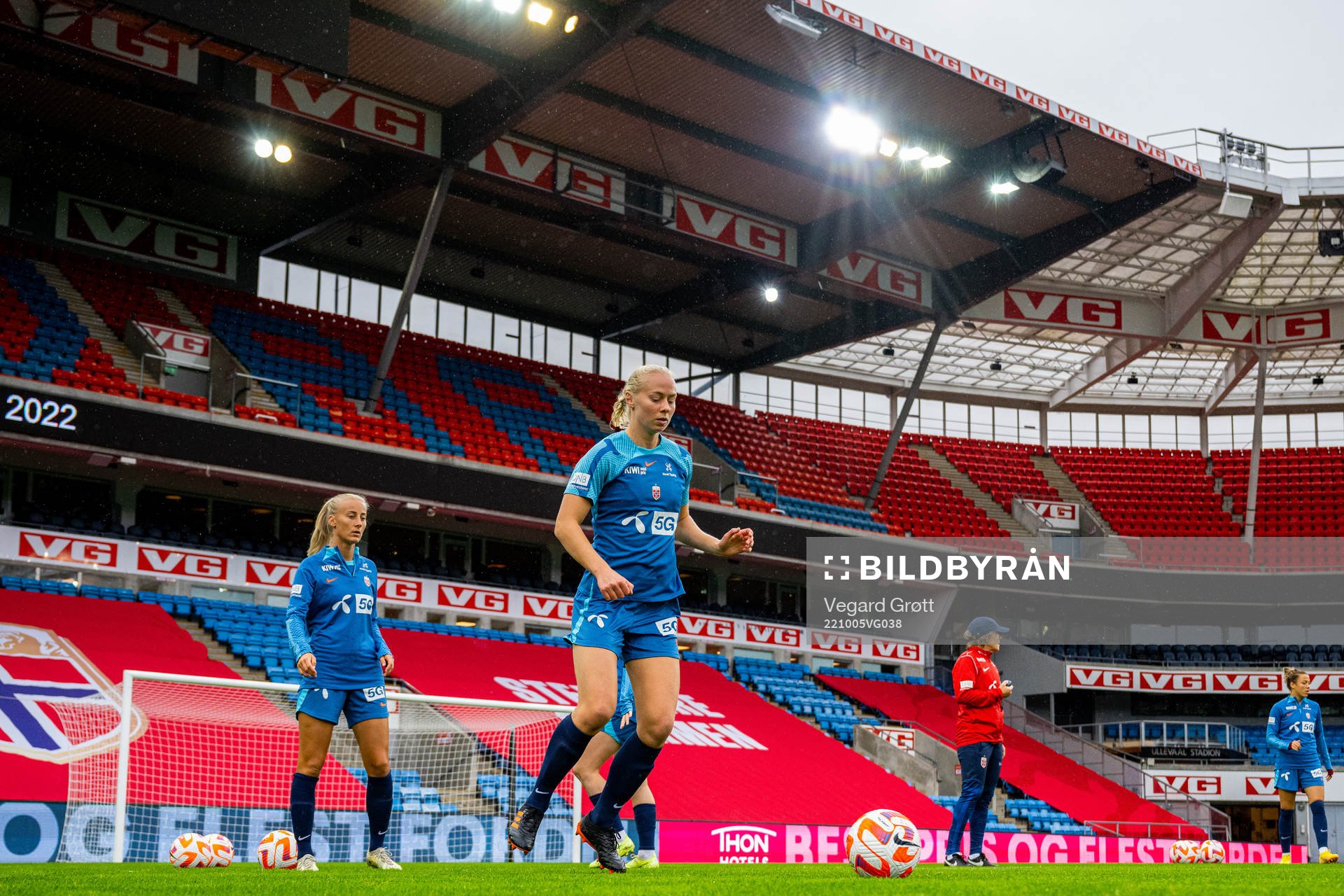 Sara Hørte of the Norwegian women's national football team