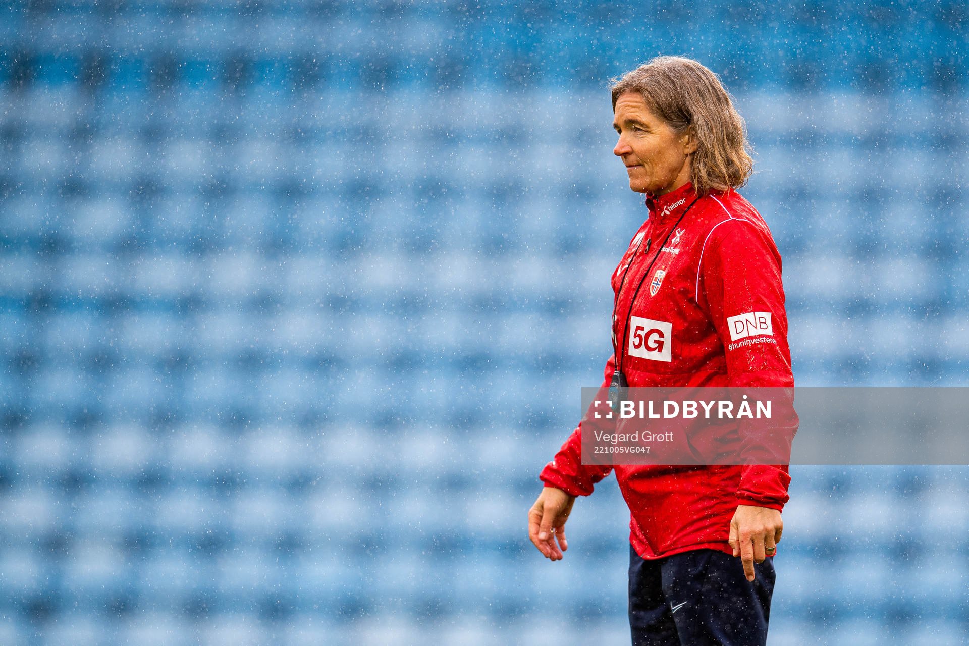 Hege Riise, head coach of the Norwegian women's national