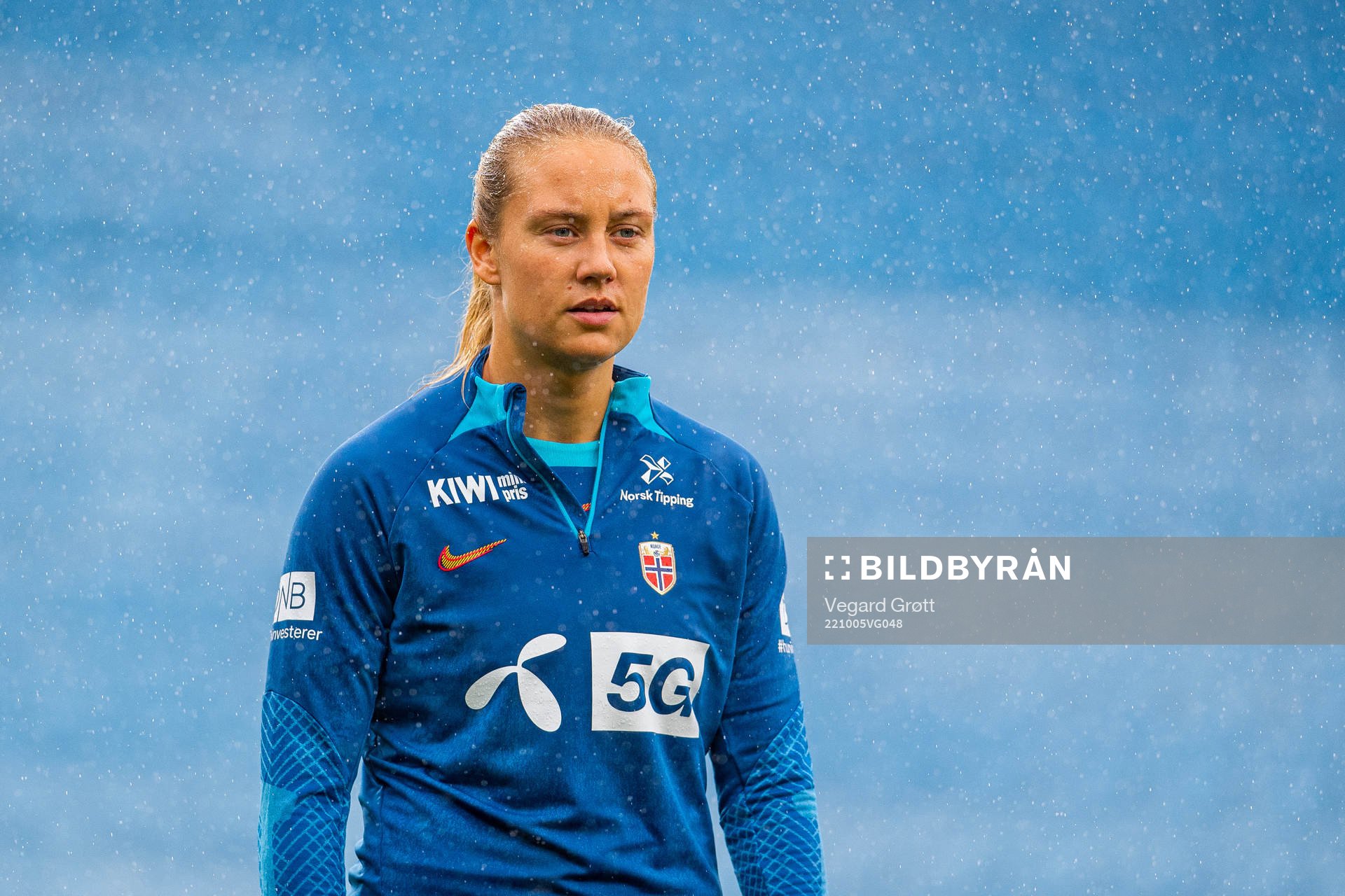 Lisa Fjeldstad Naalsund of the Norwegian women's national