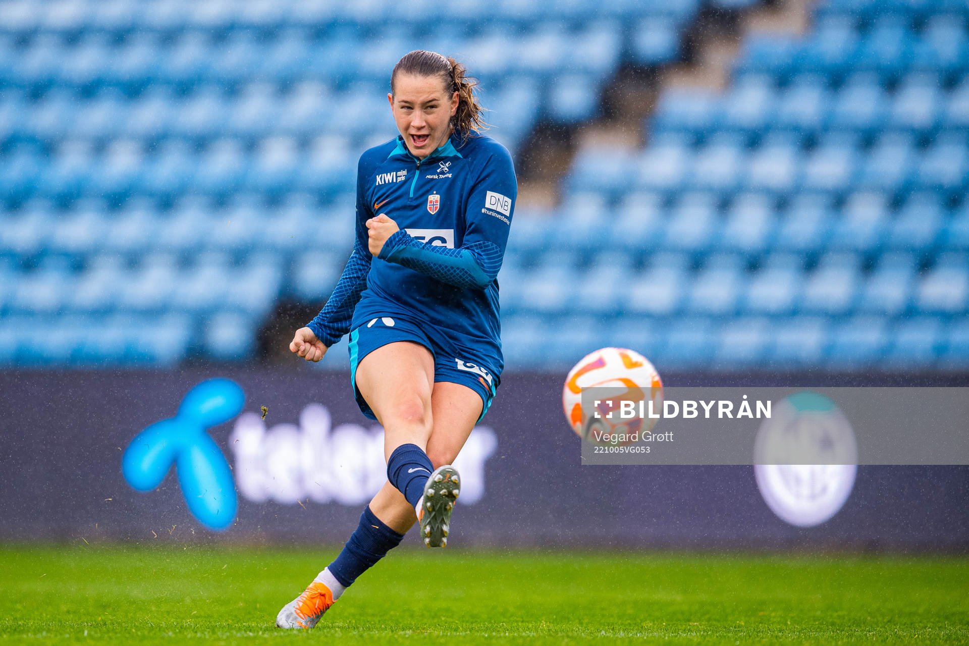 Elisabeth Terland of the Norwegian women's national