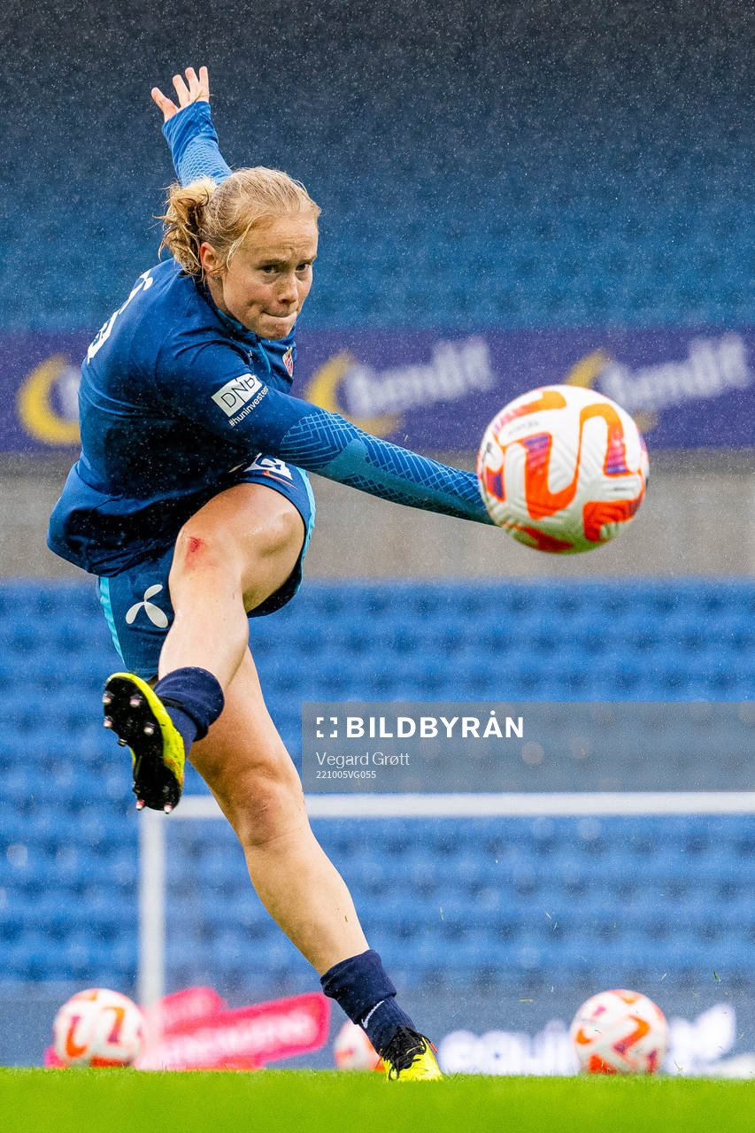 Julie Blakstad of the Norwegian women's national football