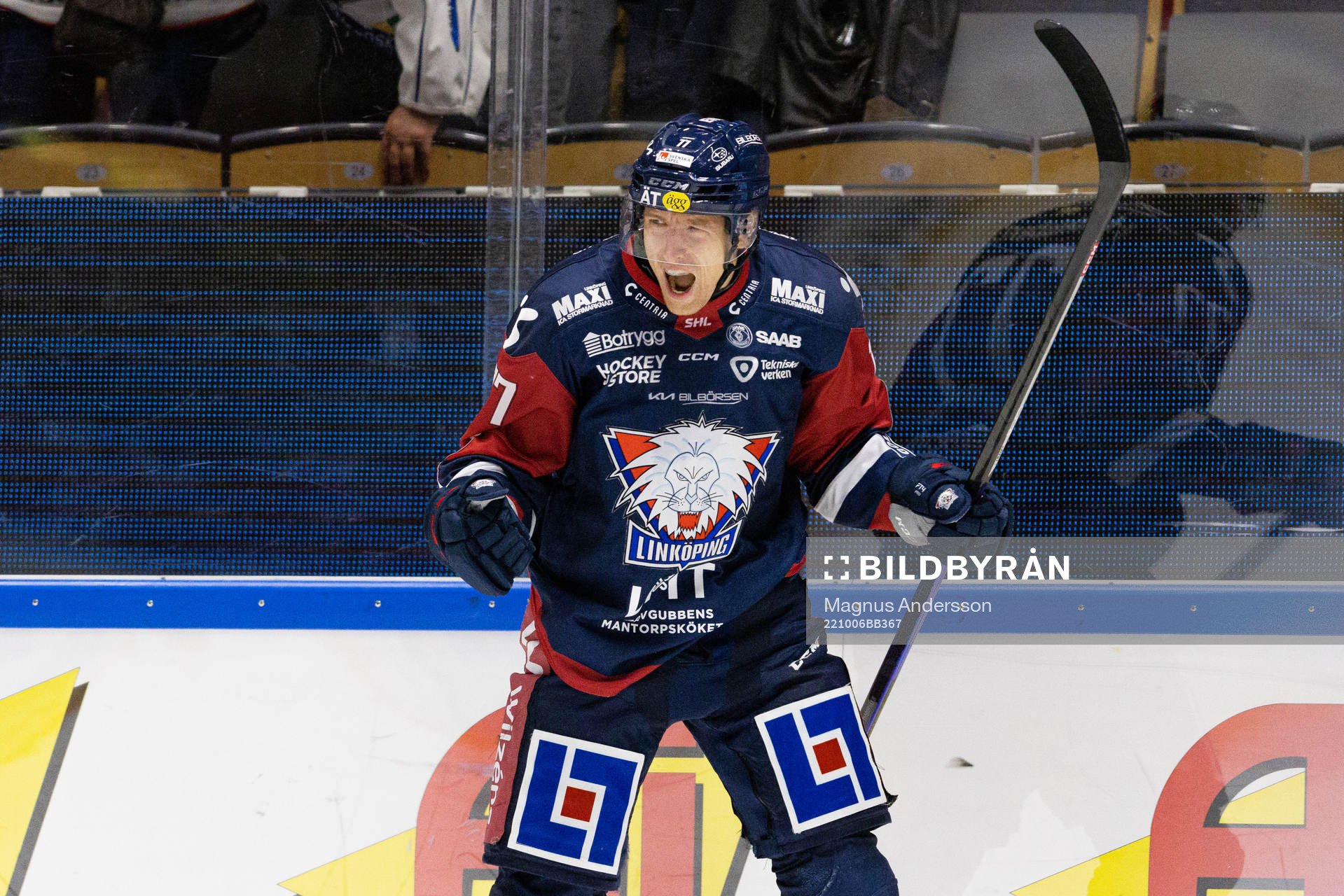 Linköpings Markus Hännikäinen jublar