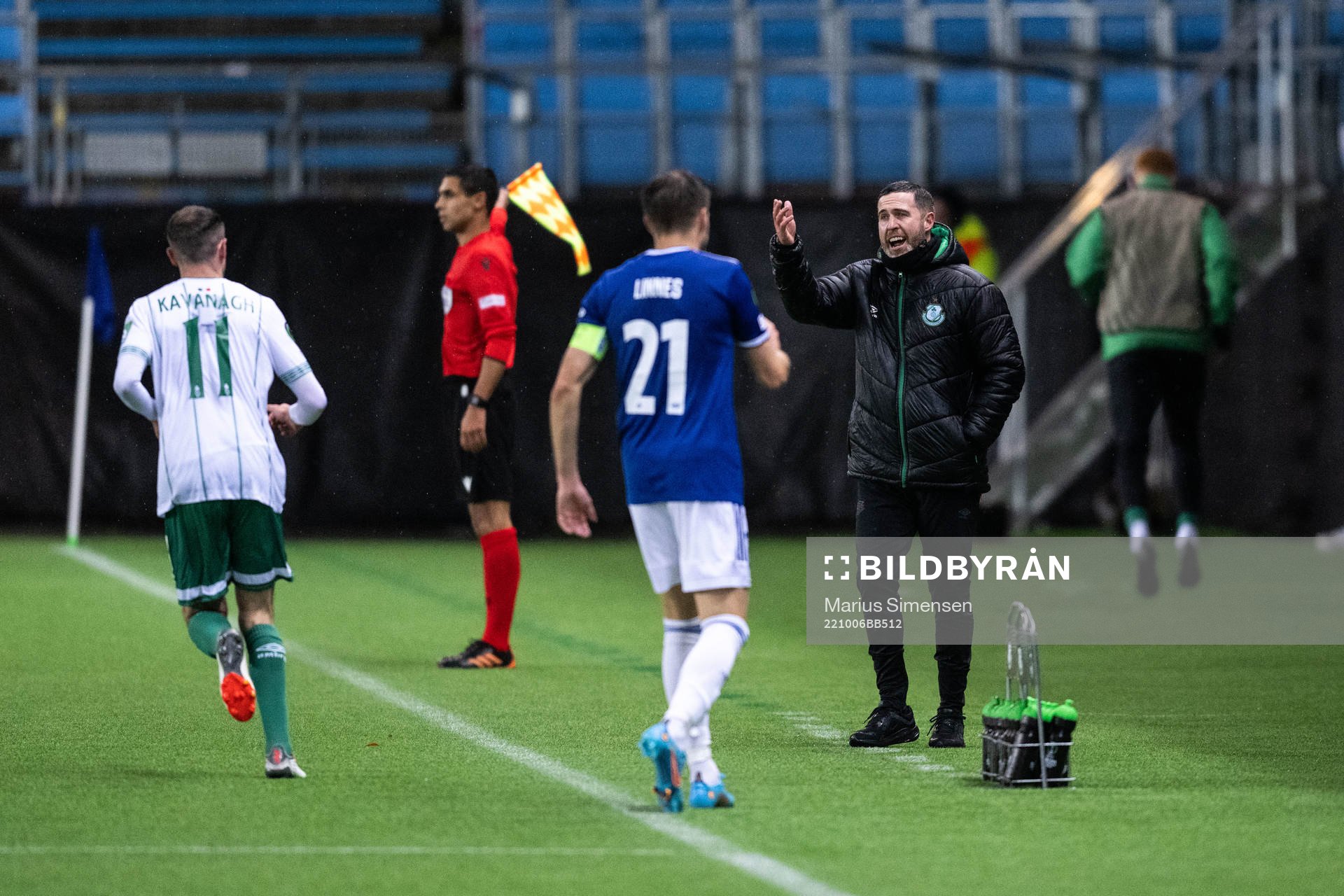 Stephen Bradley, head coach of Shamrock Rovers