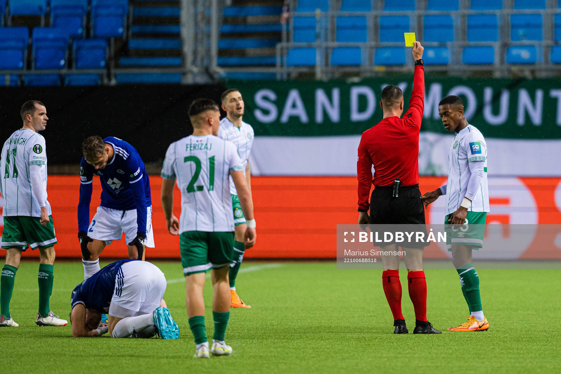 Aidomo Emakhu of Shamrock Rovers