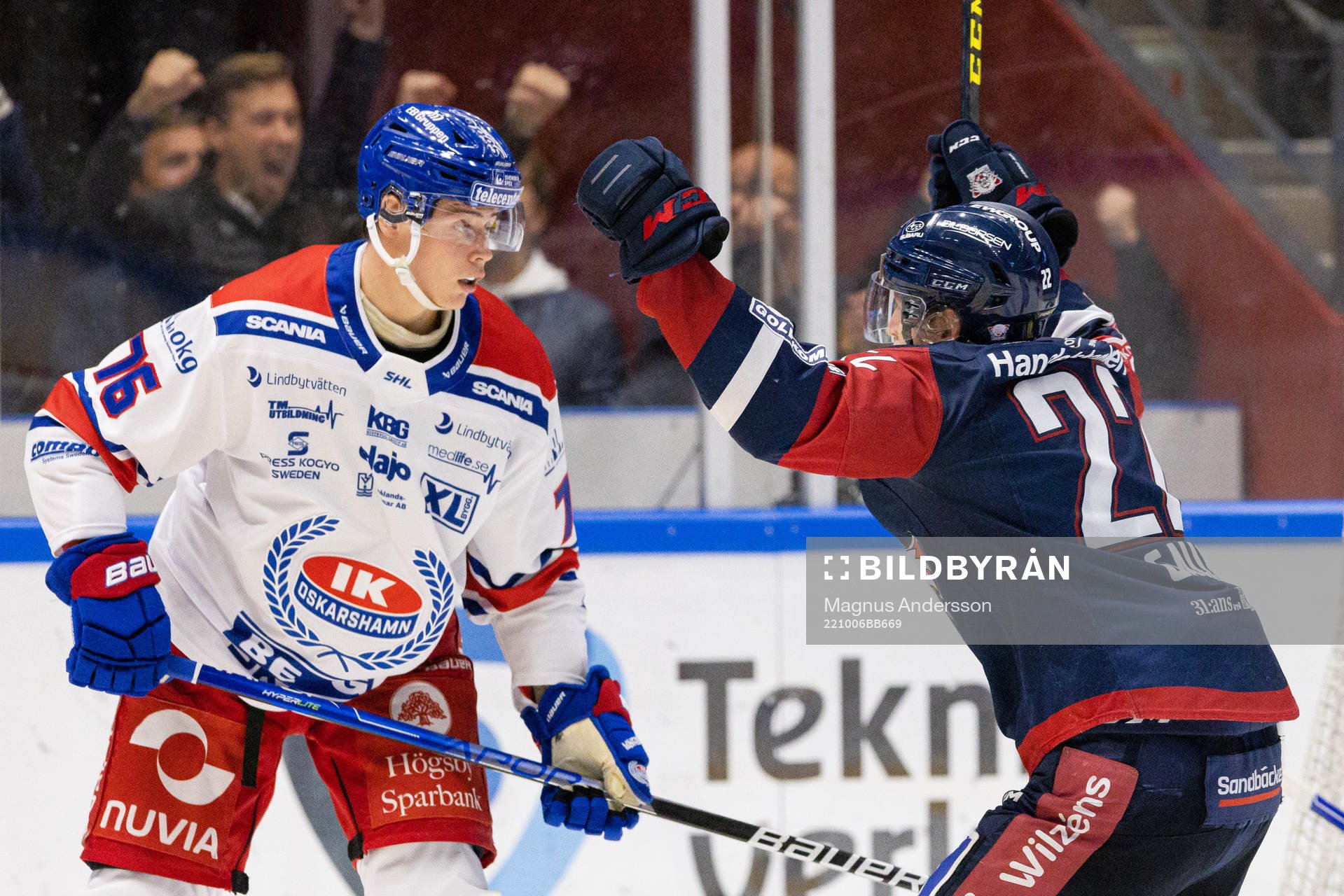 Oskarshamns Emil Lilleberg deppar samtidigt Linköpings