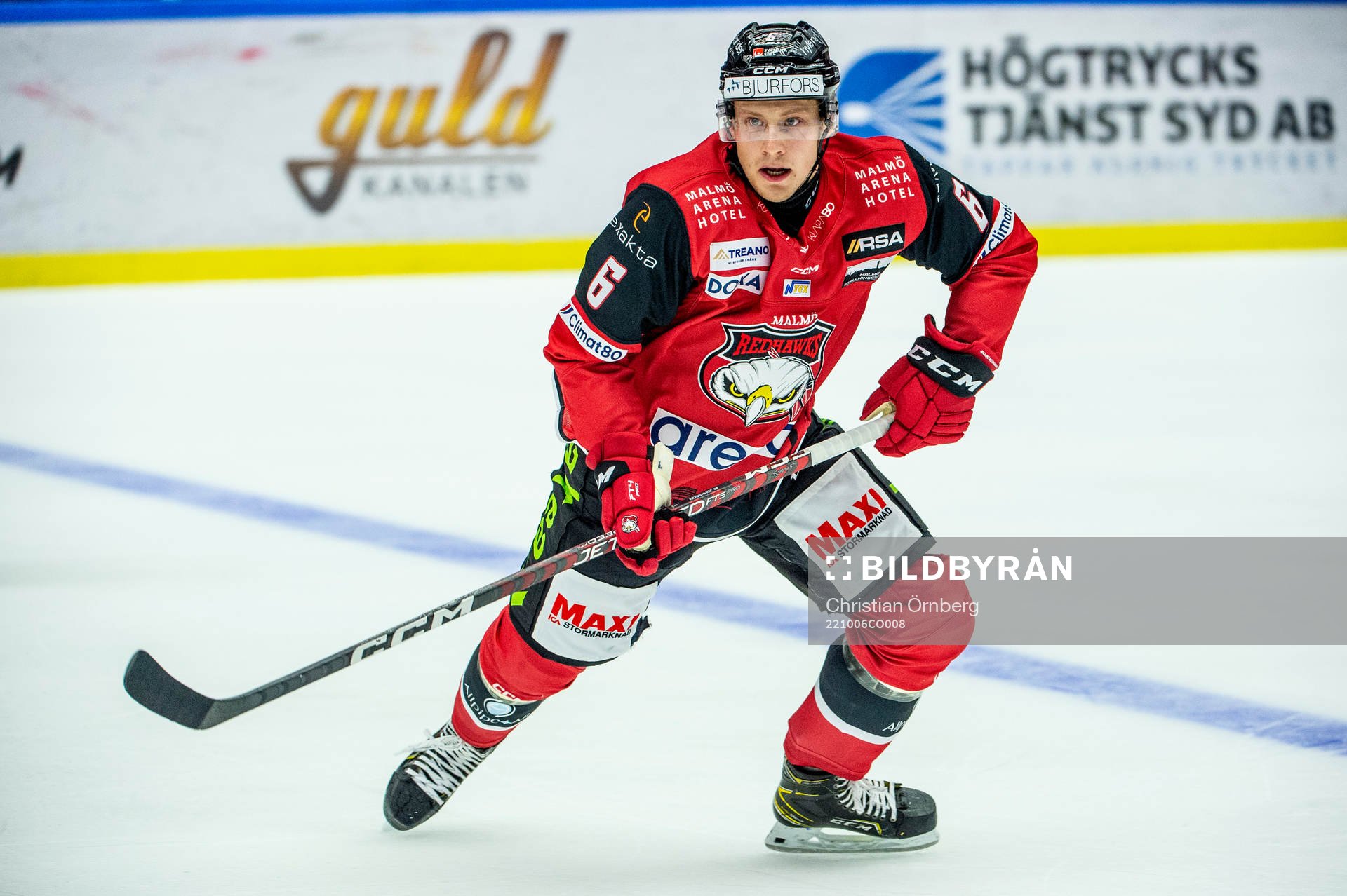 Malmö Redhawks Theodor Johnsson