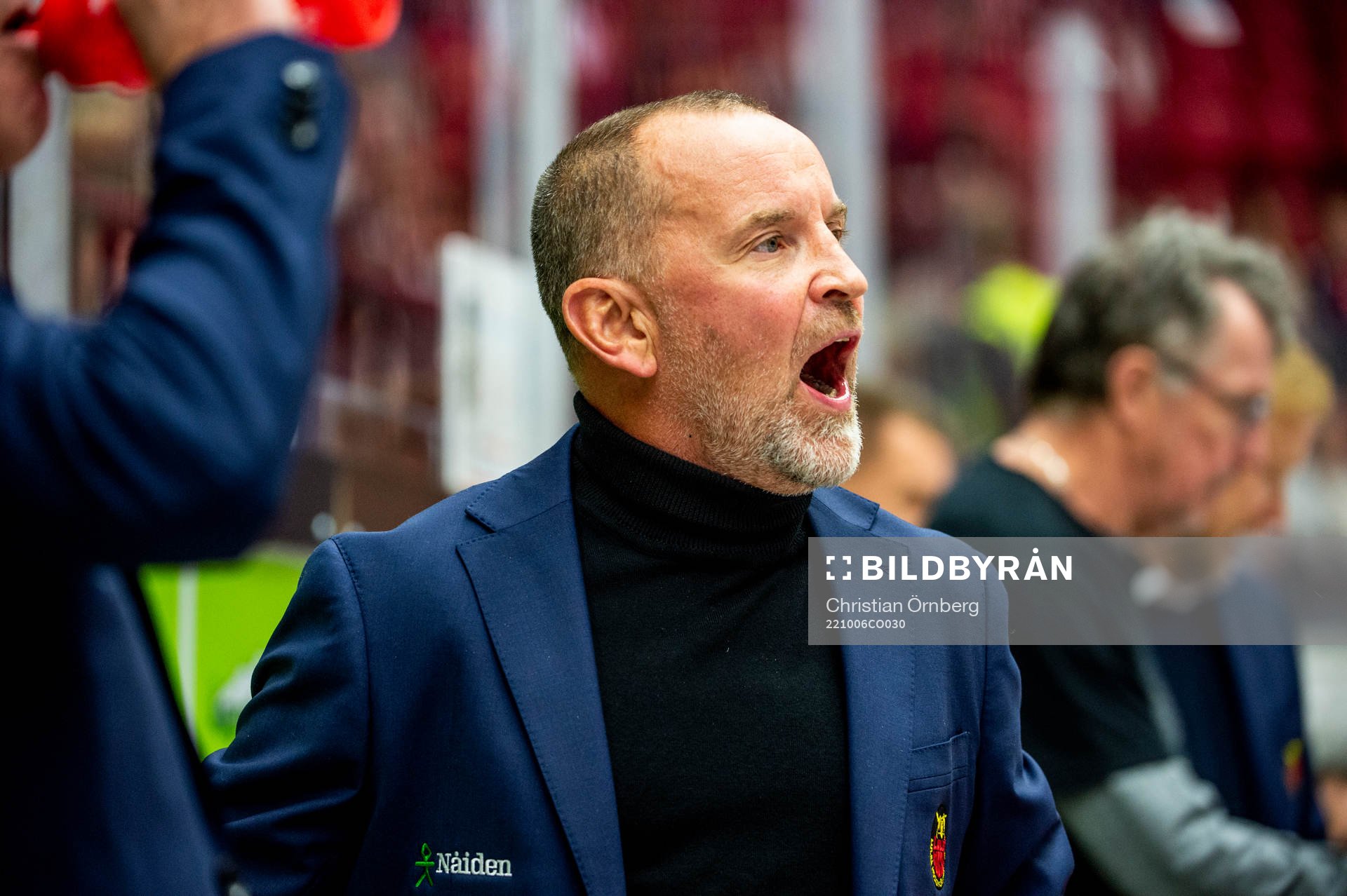 Luleås tränare Thomas Berglund