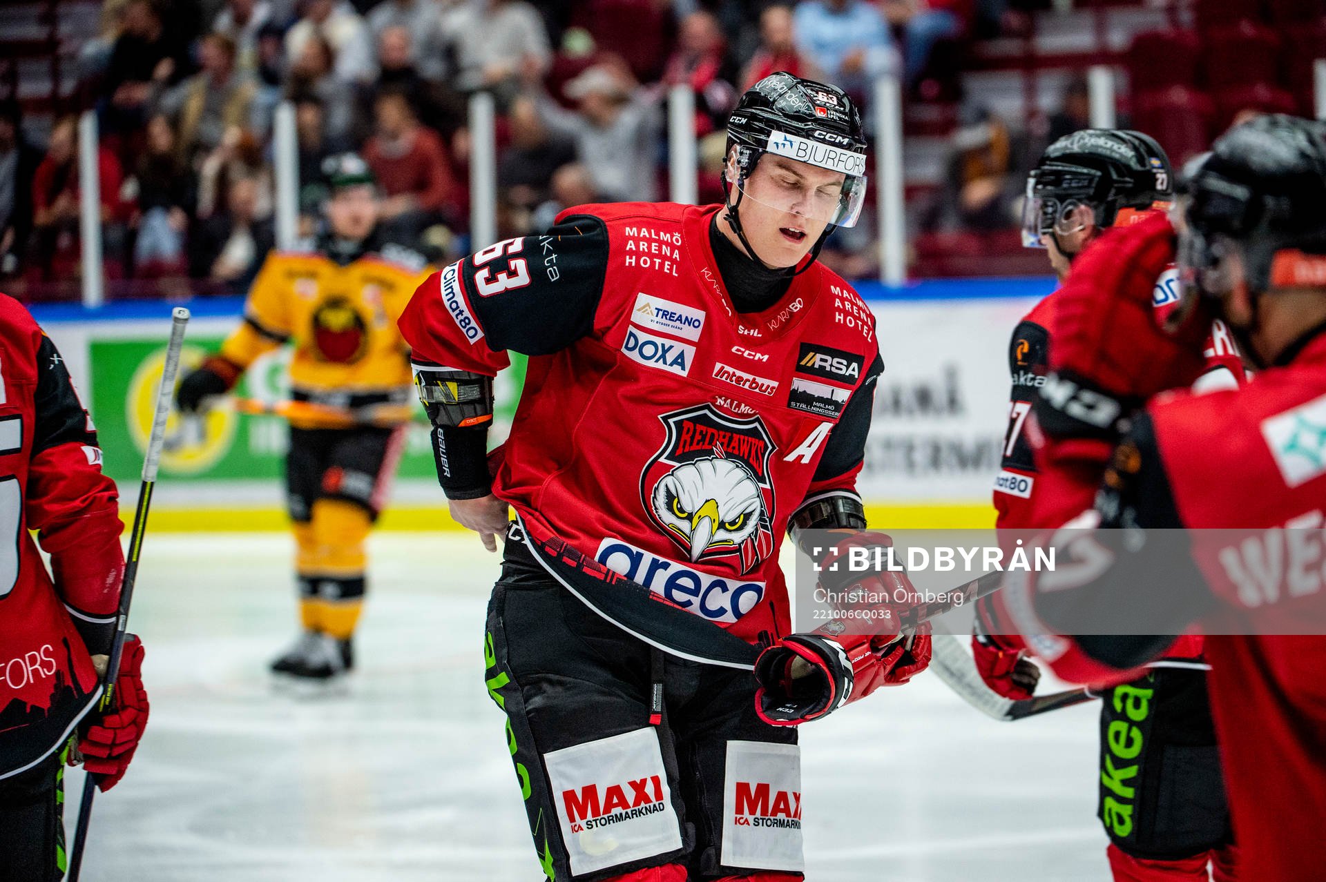 Malmö Redhawks Fredrik Händemark deppar