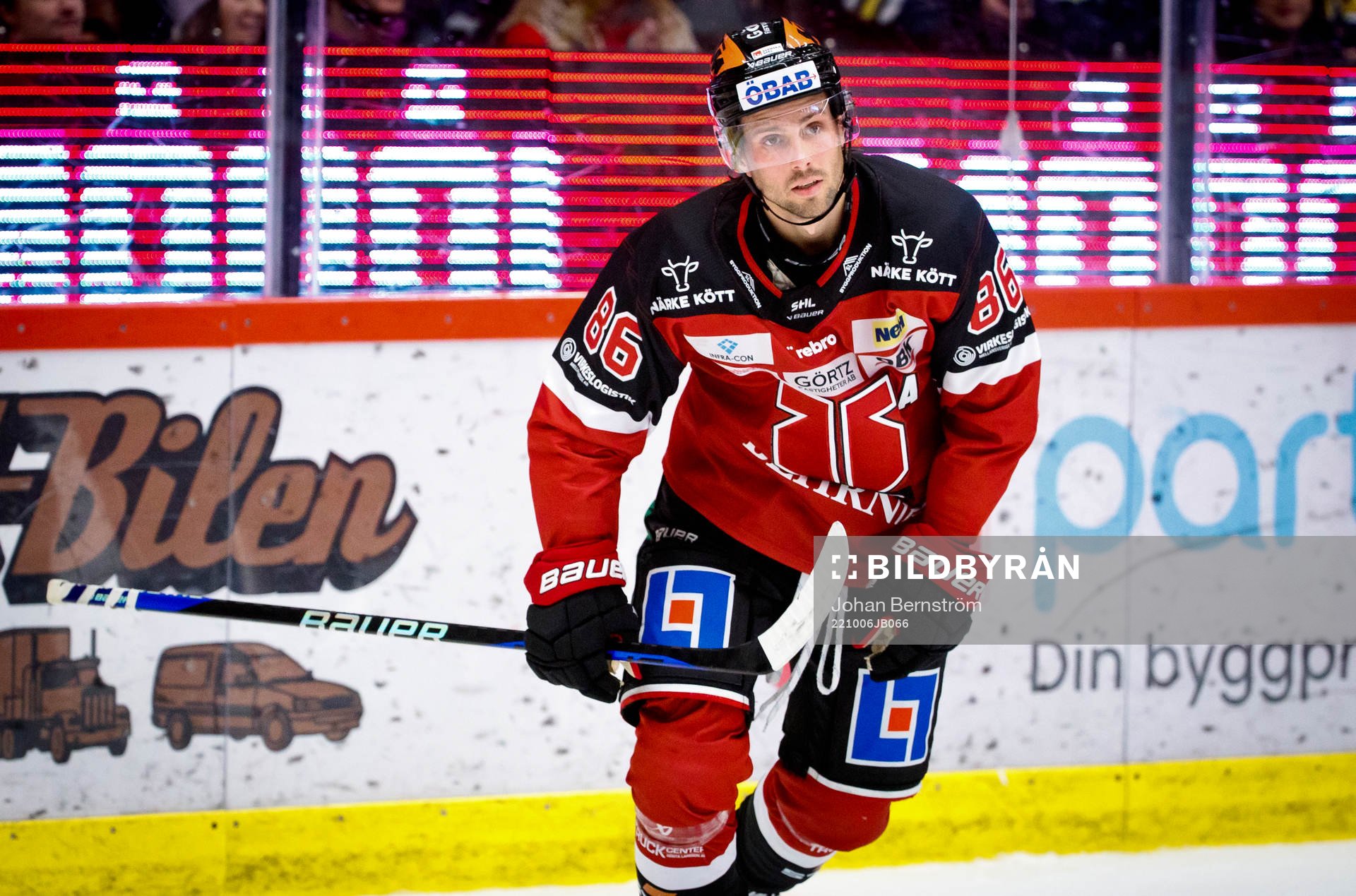 Örebros Mathias Bromé gör 3-0 och jublar