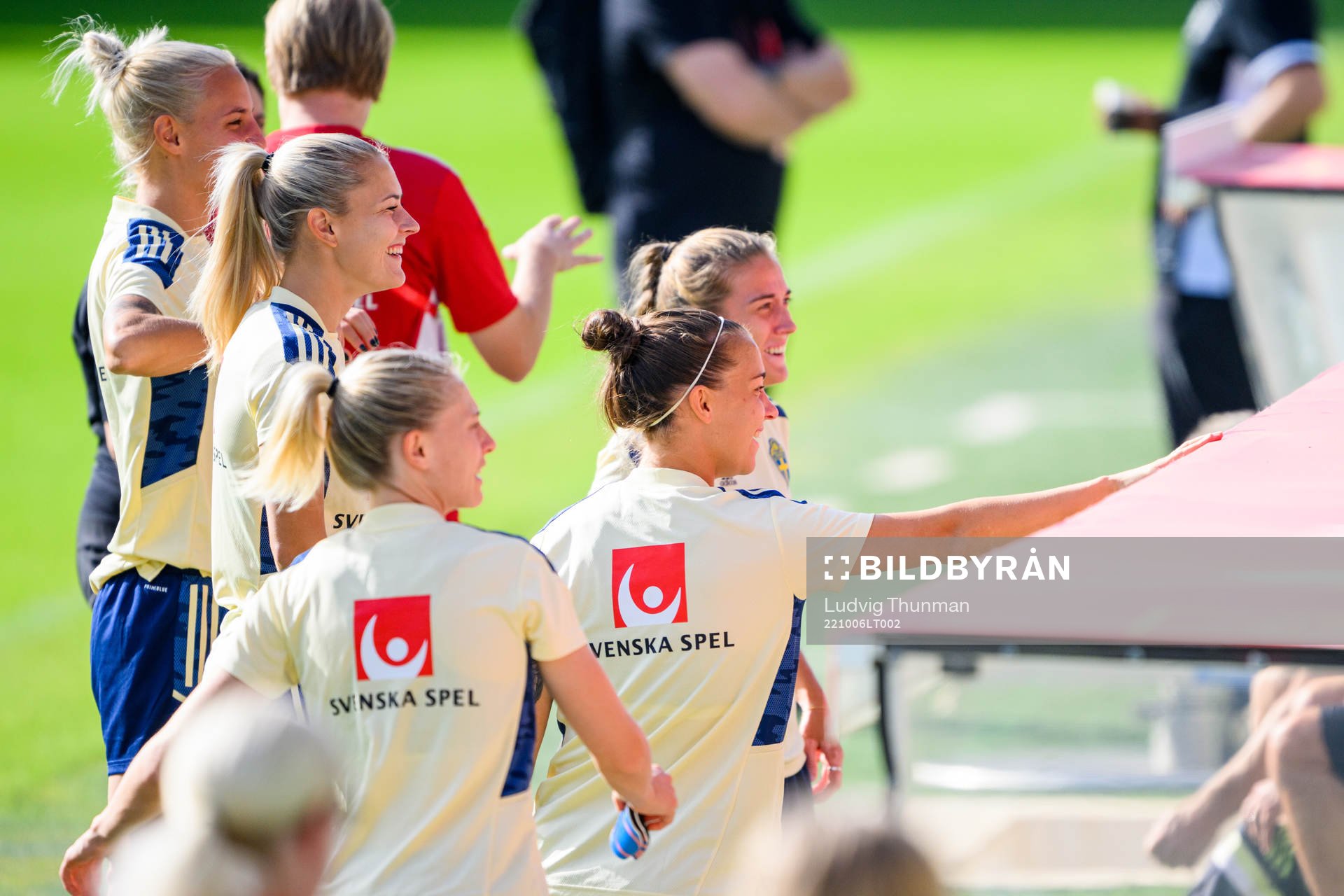 Amanda Nilden, Nathalie Björn, Julia Zigiotti Olme and