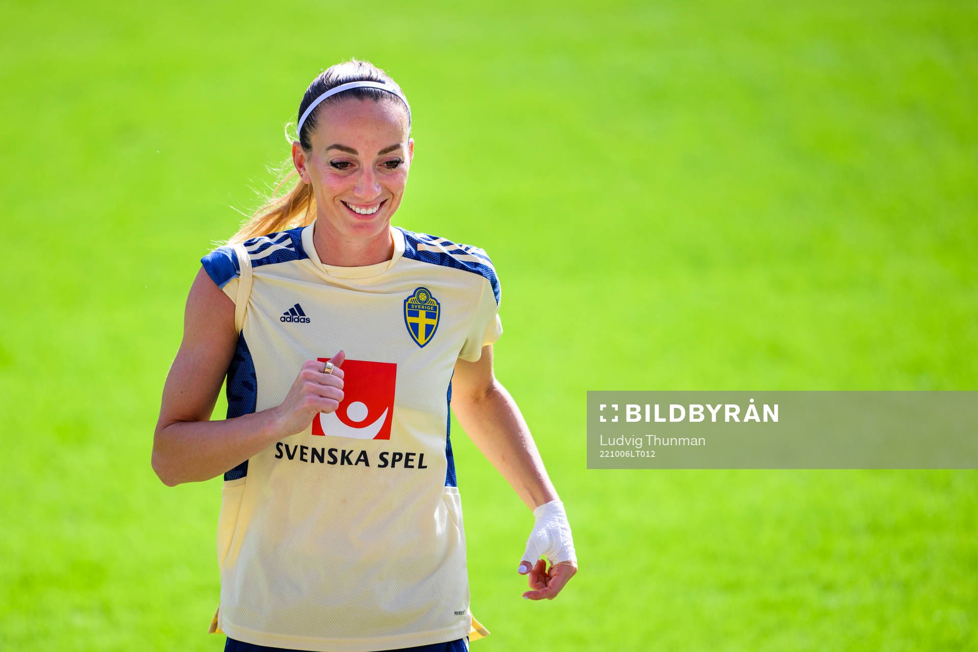 Kosovare Asllani of the Swedish women's national football