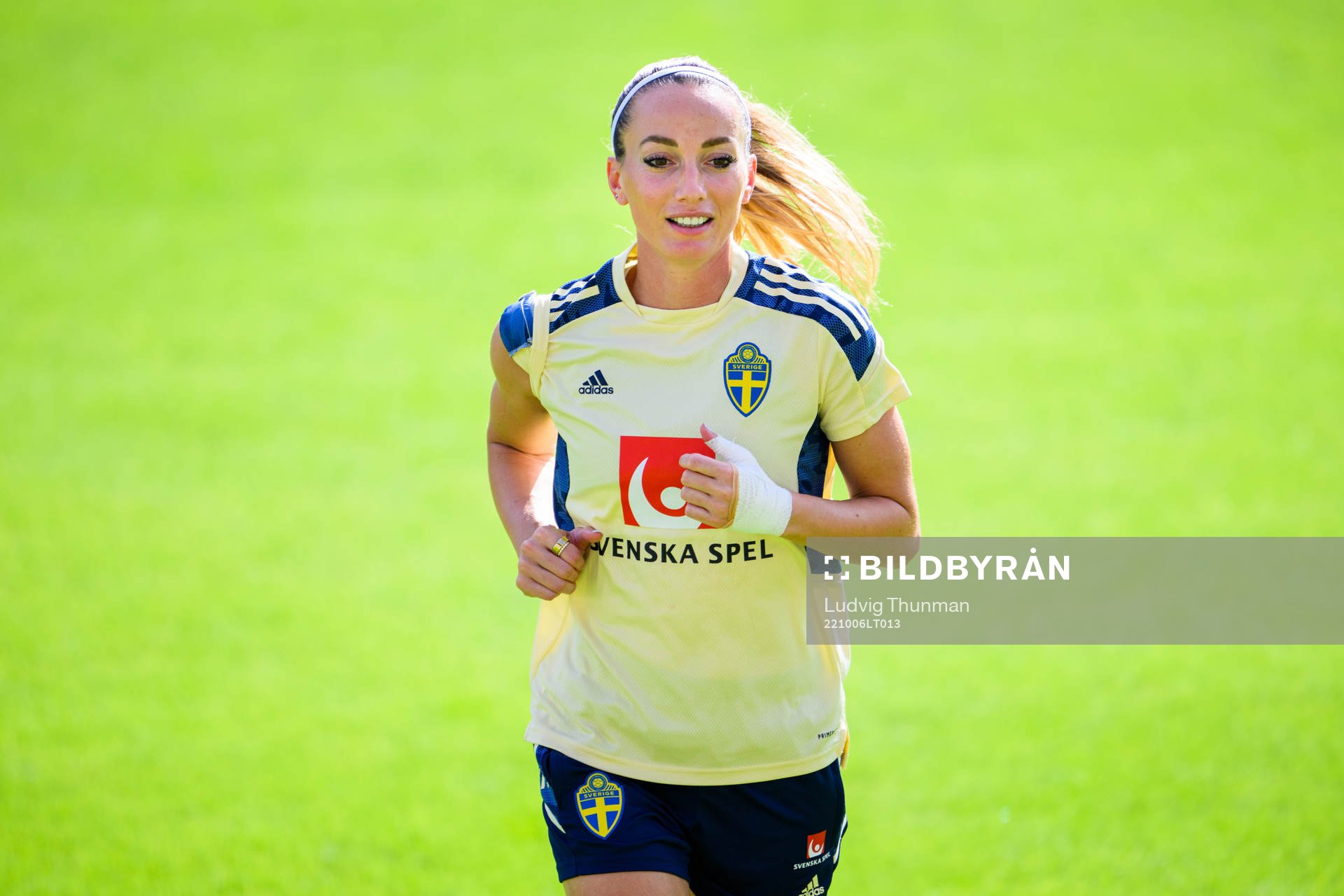 Kosovare Asllani of the Swedish women's national football