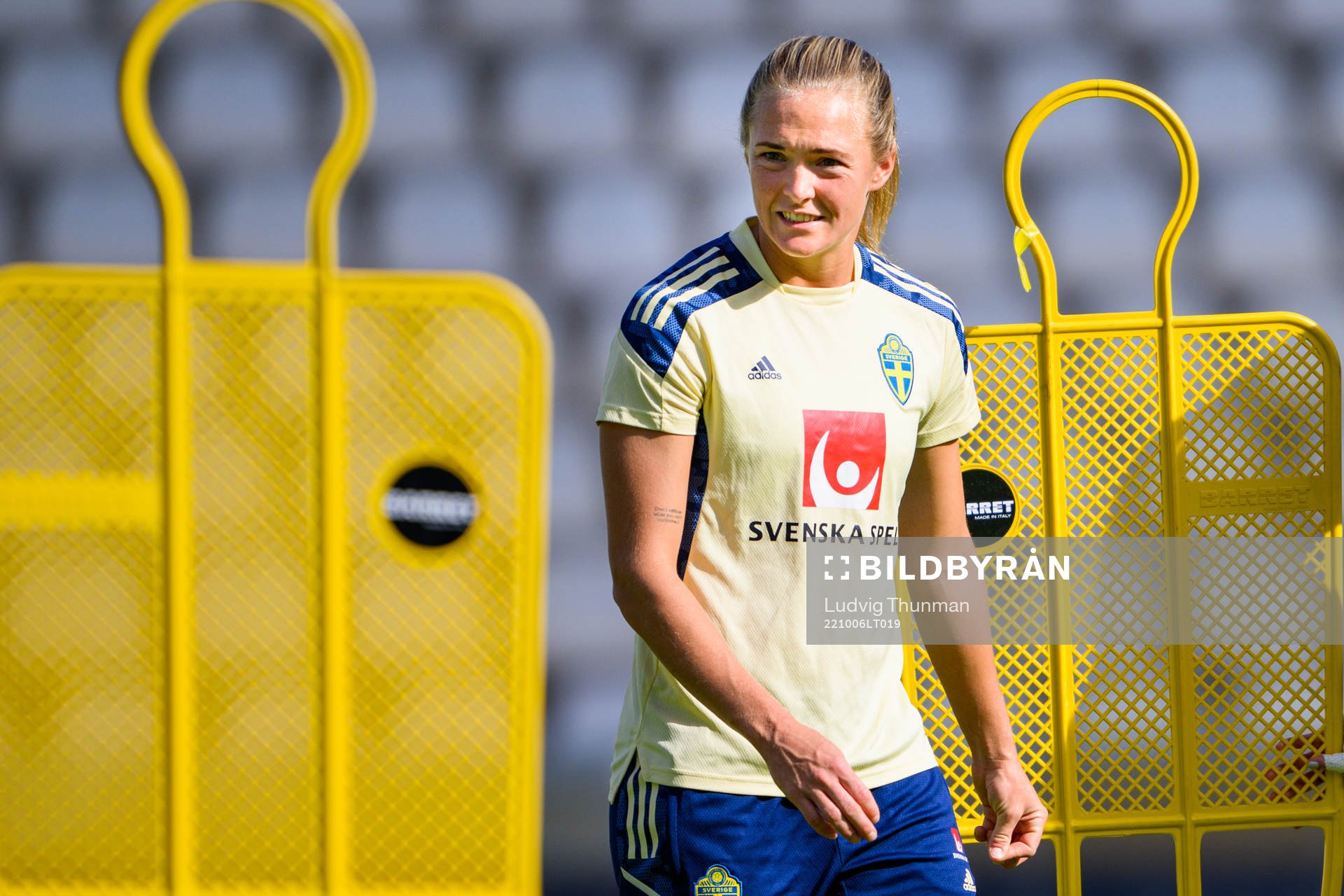 Magdalena Eriksson of the Swedish women's national football
