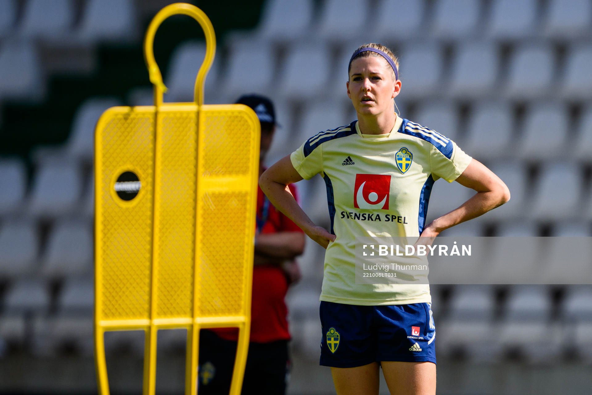 Olivia Schough of the Swedish women's national football