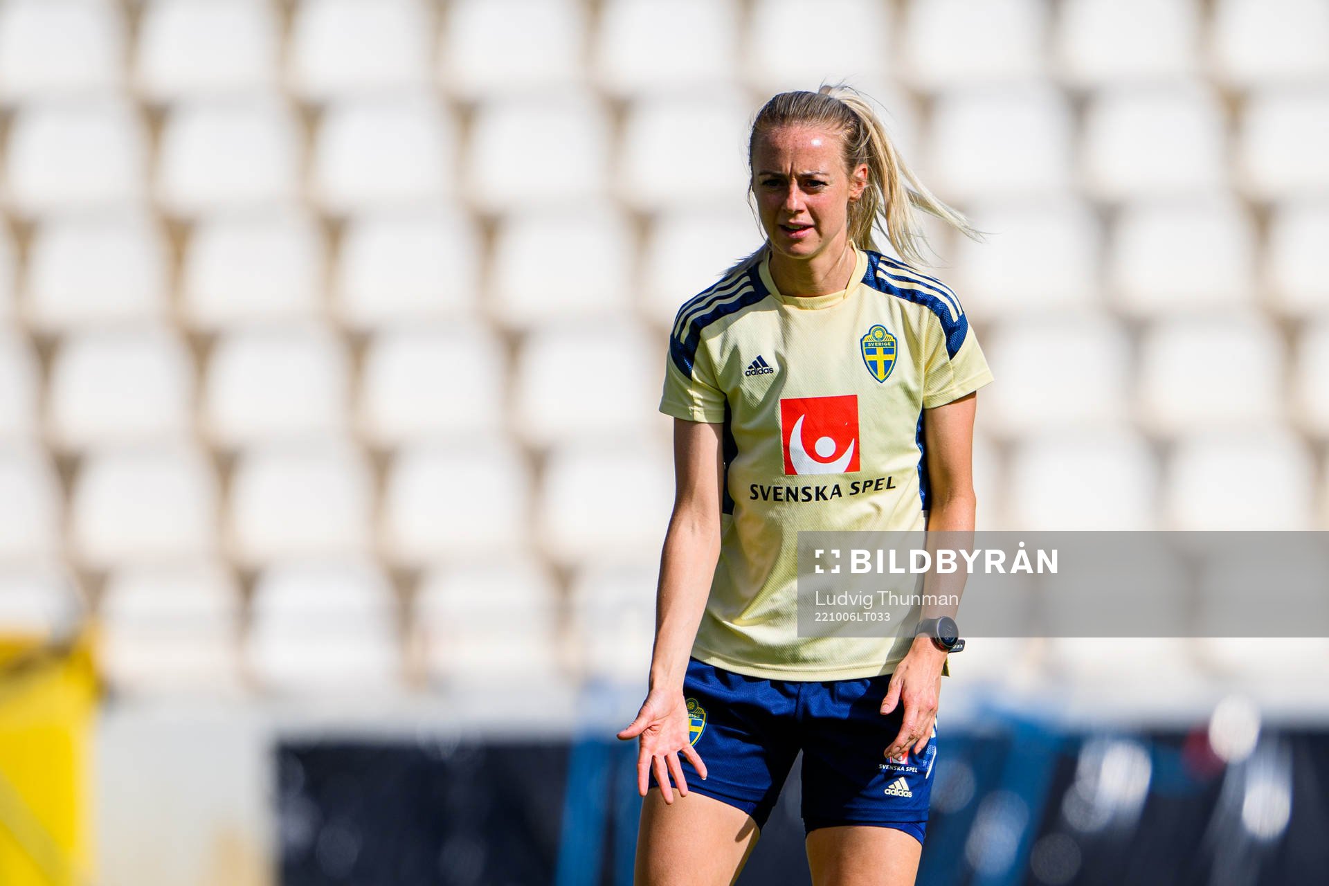 Amanda Ilestedt of the Swedish women's national football