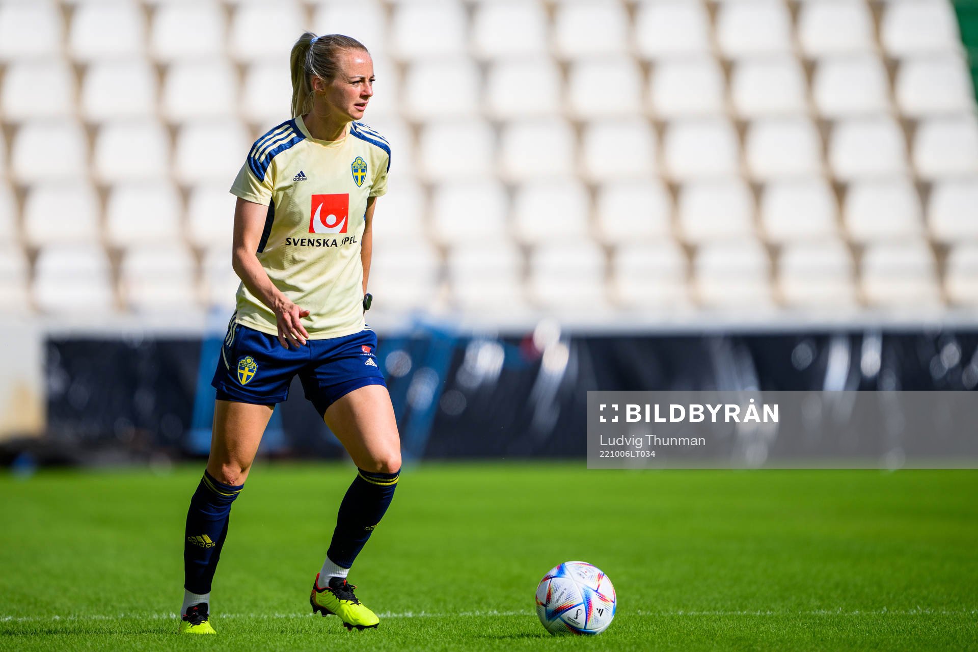 Amanda Ilestedt of the Swedish women's national football