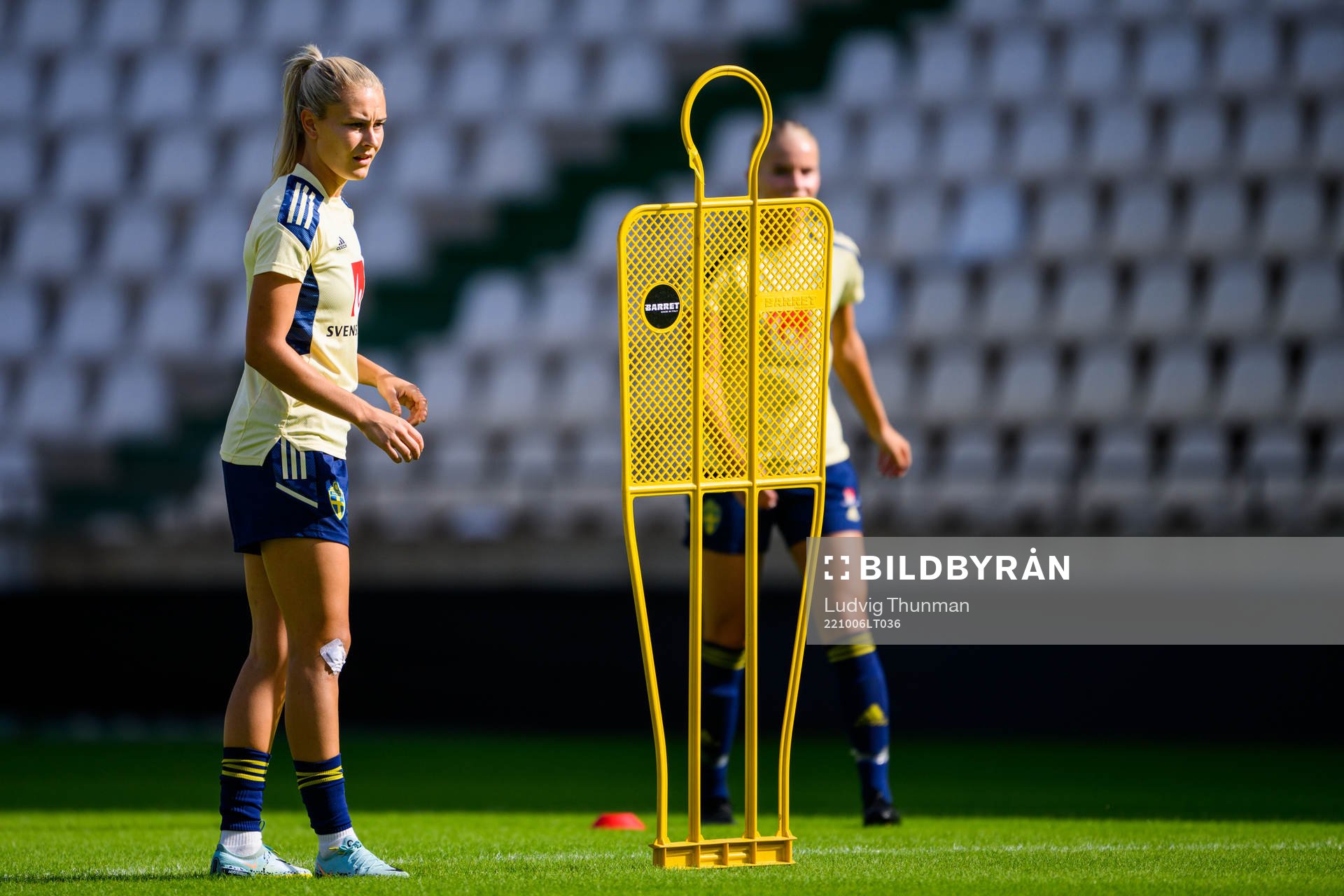 Amanda Nilden of the Swedish women's national football team